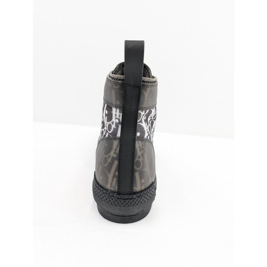 Dior o1rshd1 B23 Oblique High-Top Sneakers in Black / White Size US 12 / EU 45 - 12 Thumbnail
