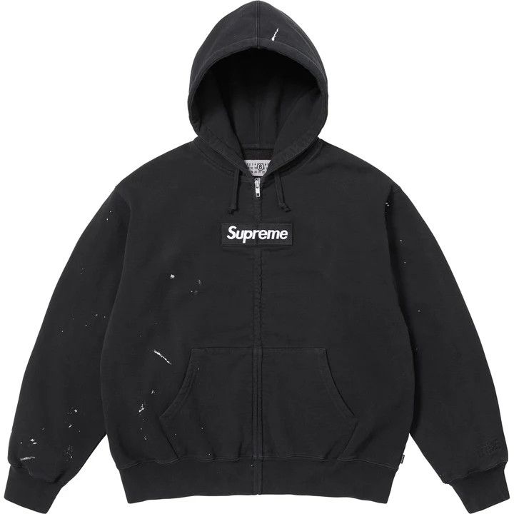 Supreme Supreme Frank Frazetta Zip Up Hooded Sweatshirt Black