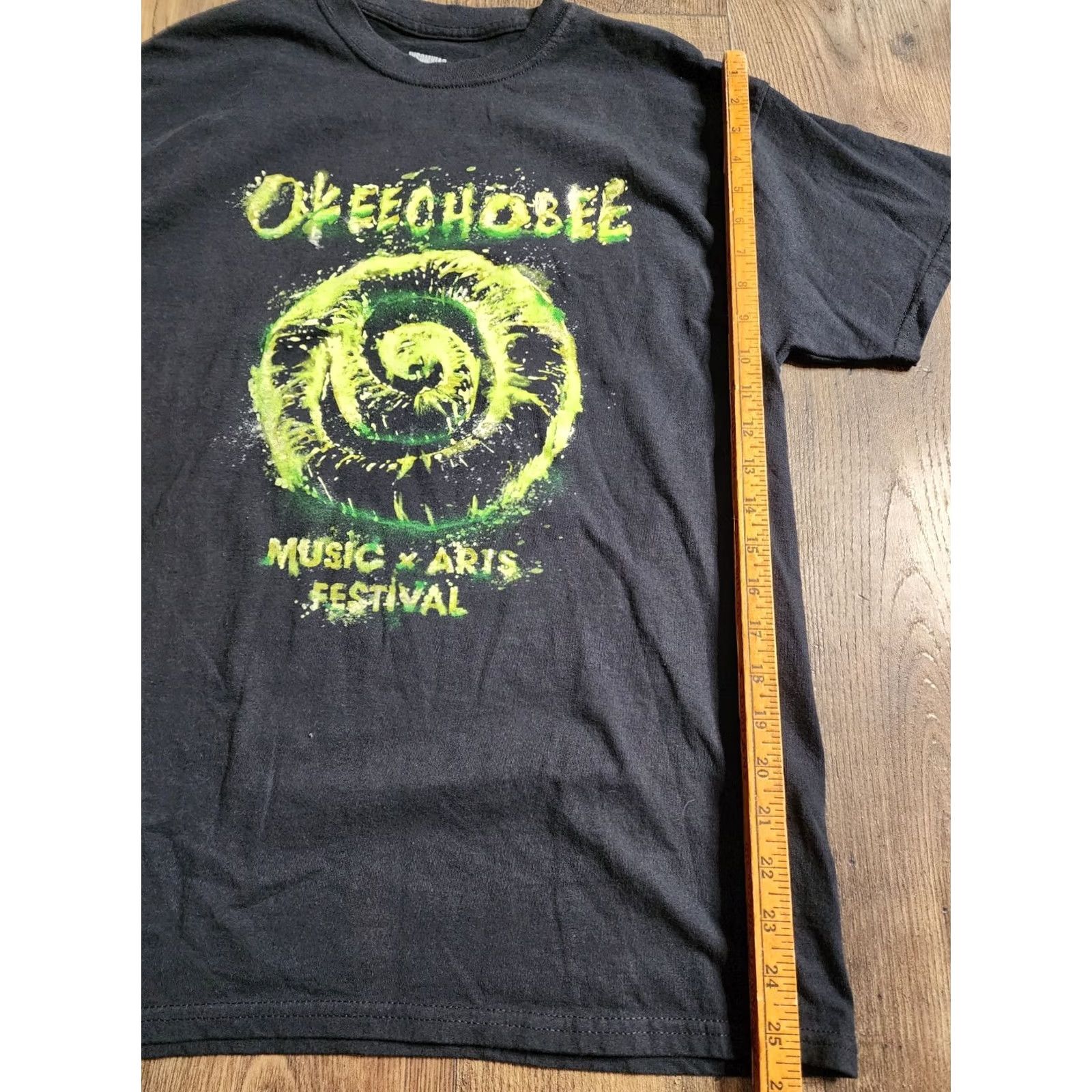 Vintage Insomniac T-Shirt Mens L Okeechobee Music x Arts Festival 2023 Black Cotton Crew Neck Short Sleeve Size US L / EU 52-54 / 3 - 3 Thumbnail