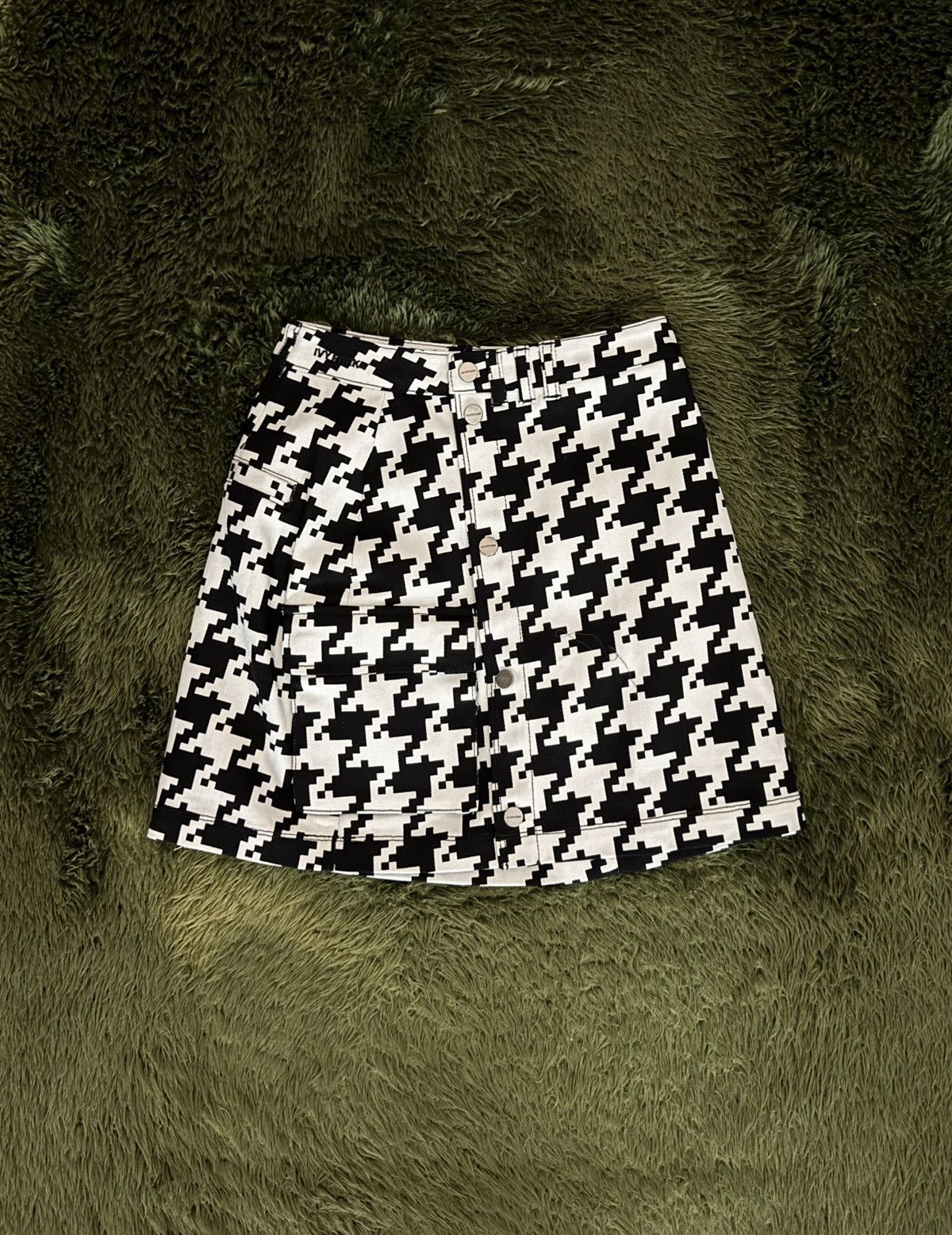 Adidas × Ivy Park [XS] Adidas x IVY PARK Houndstooth Check Skirt Size 27" / US 4 / IT 40 - 1 Thumbnail