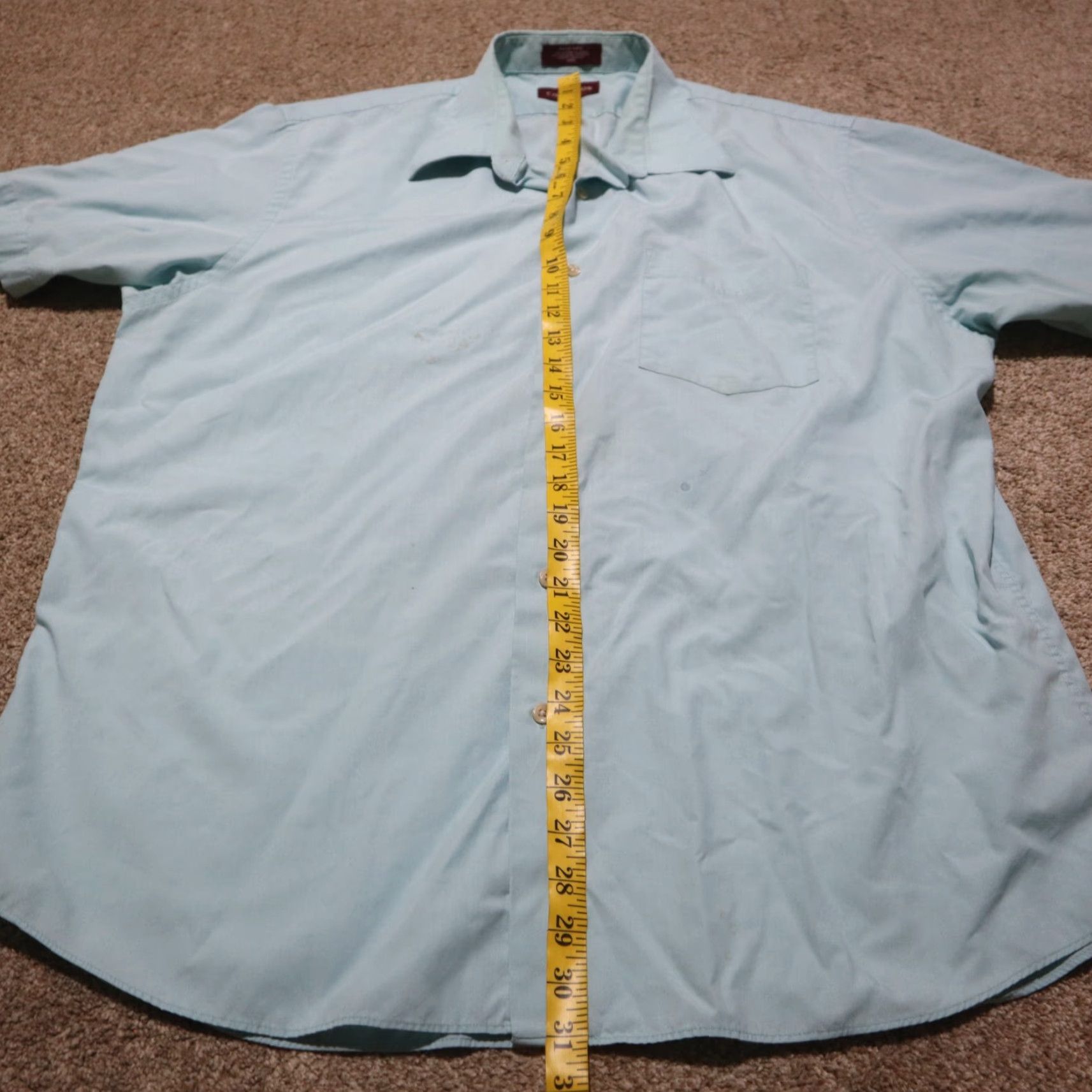 Vintage VINTAGE Covington Solid Blue Cotton Long Sleeve Button-Up Shirt Adult Men XL Casual Formal Size US XL / EU 56 / 4 - 7 Thumbnail