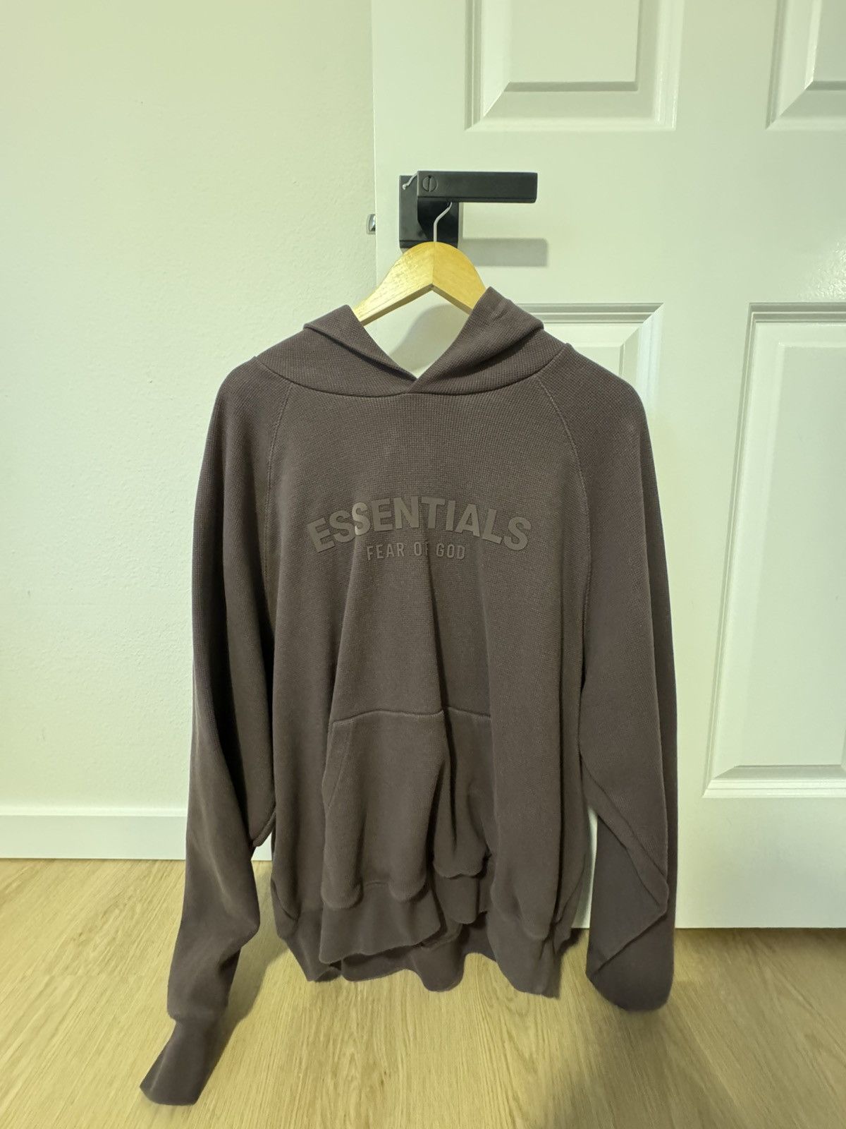 Essentials Fear of God Waffle Hoodie