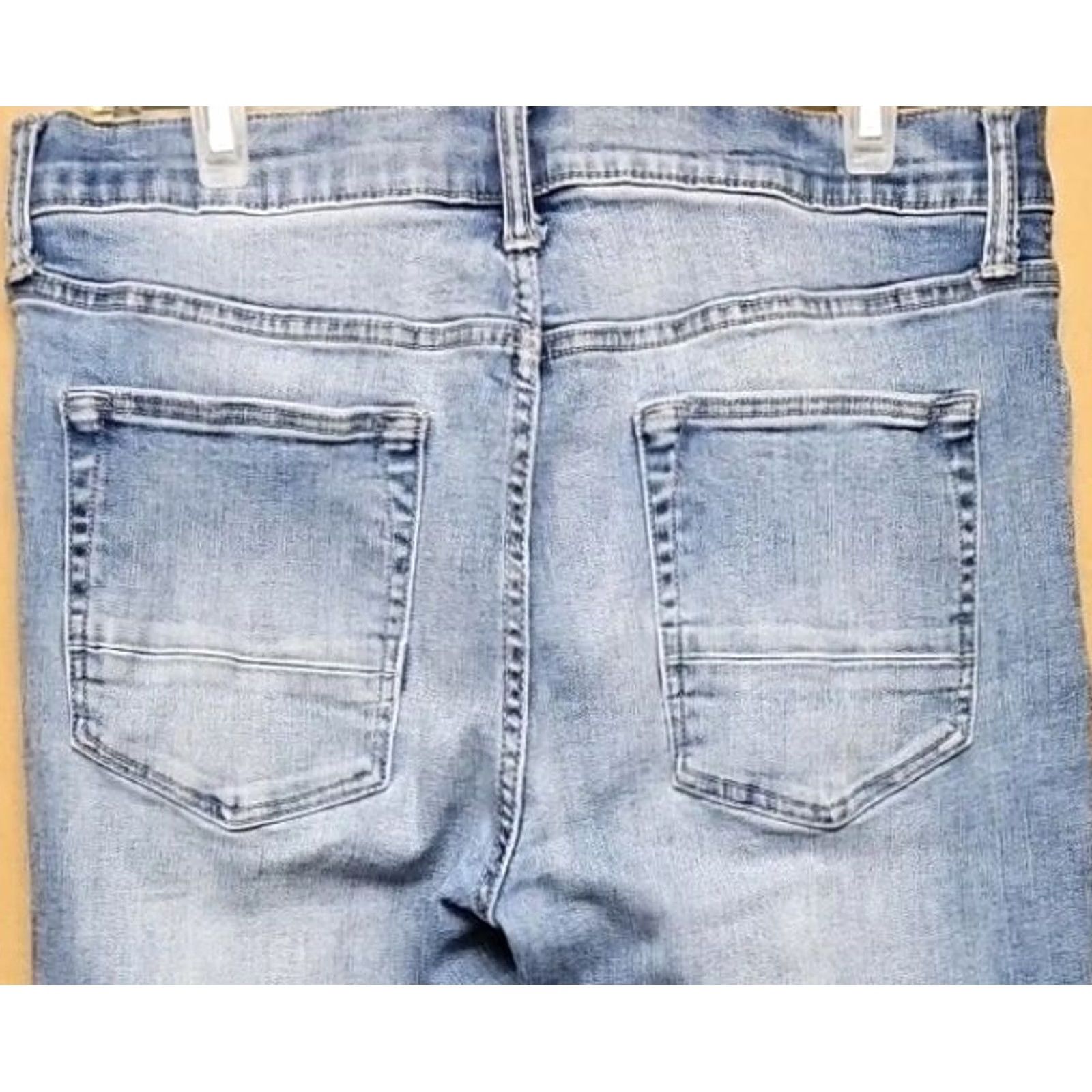 Vintage Arizona Jean Co Men’s Slim Fit Jeans Blue Stretch Light Wash 32x32 Jeans Size US 32 / EU 48 - 7 Thumbnail
