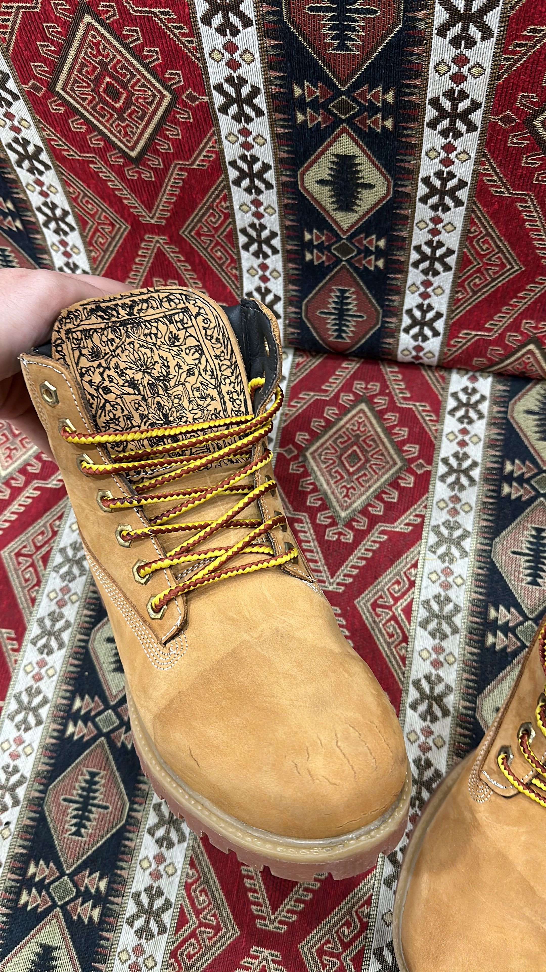 Derschutze Derschütze "yasmin v3" Boots Size 41 Timberland Style Size US 8 / EU 41 - 7 Thumbnail