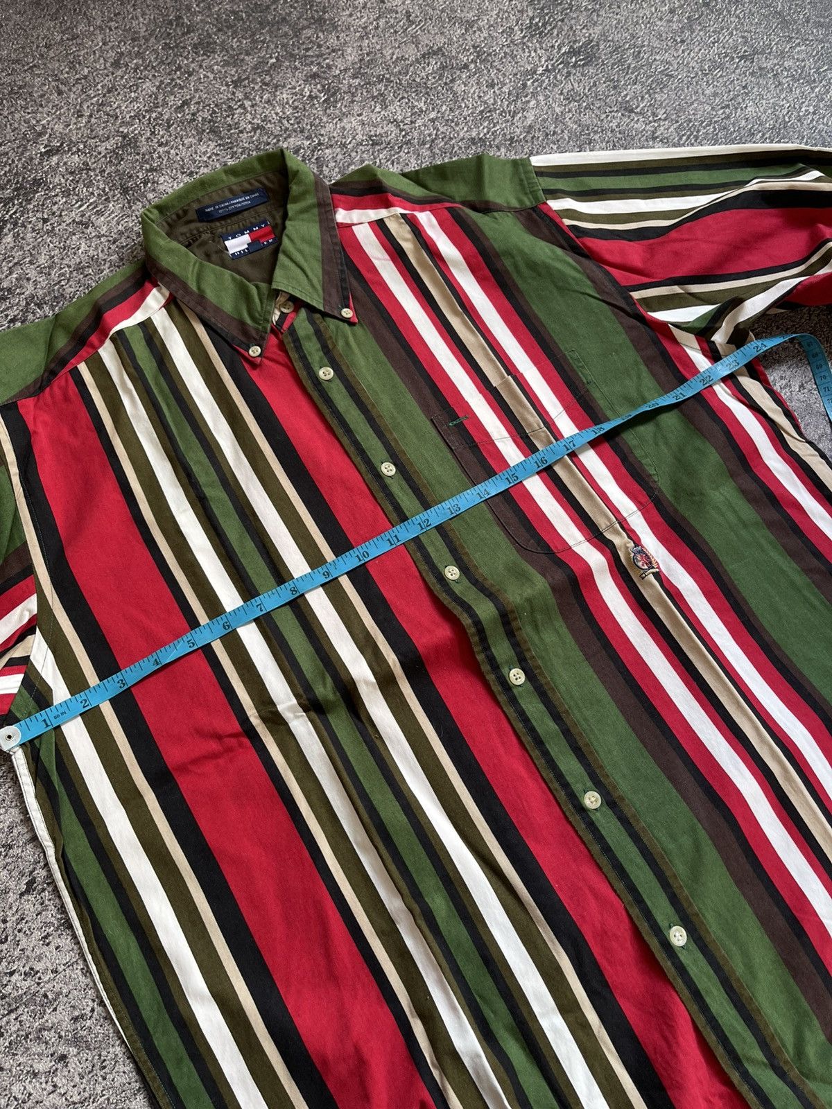 Tommy Hilfiger Tommy Hilfiger multi striped shirt Size US L / EU 52-54 / 3 - 7 Thumbnail
