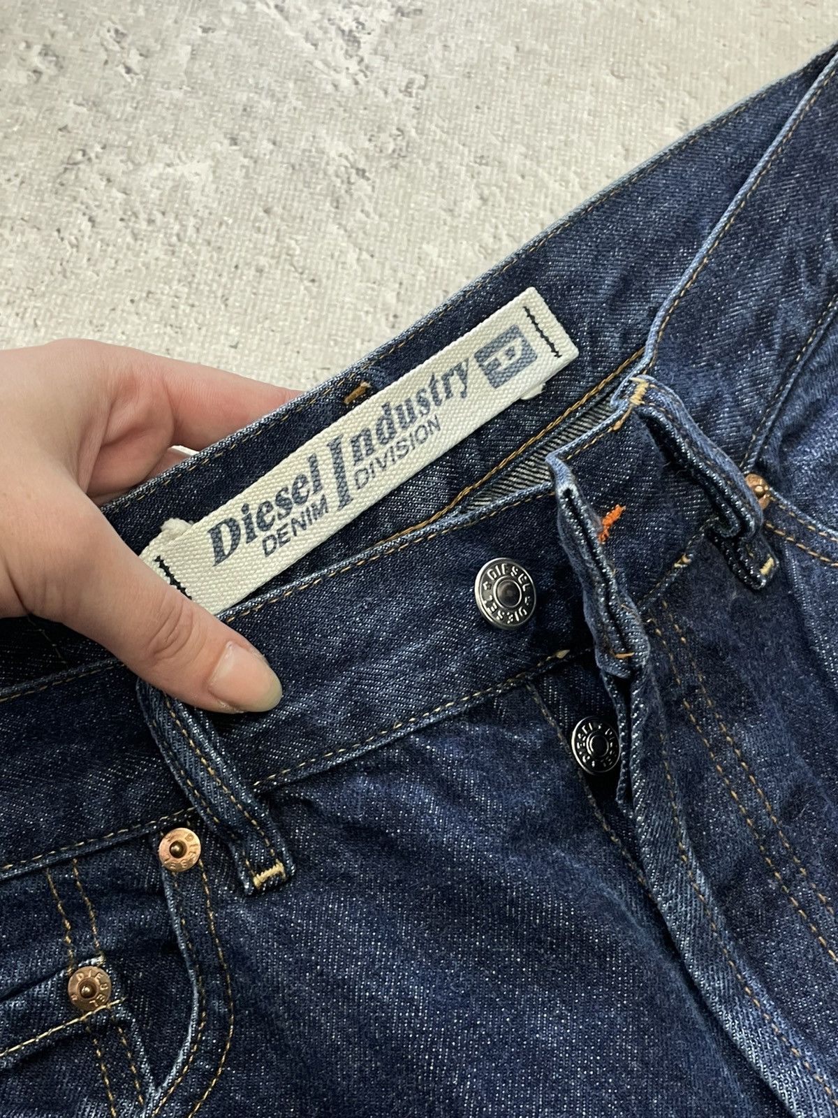 Diesel flared retro style y2k jeans pants