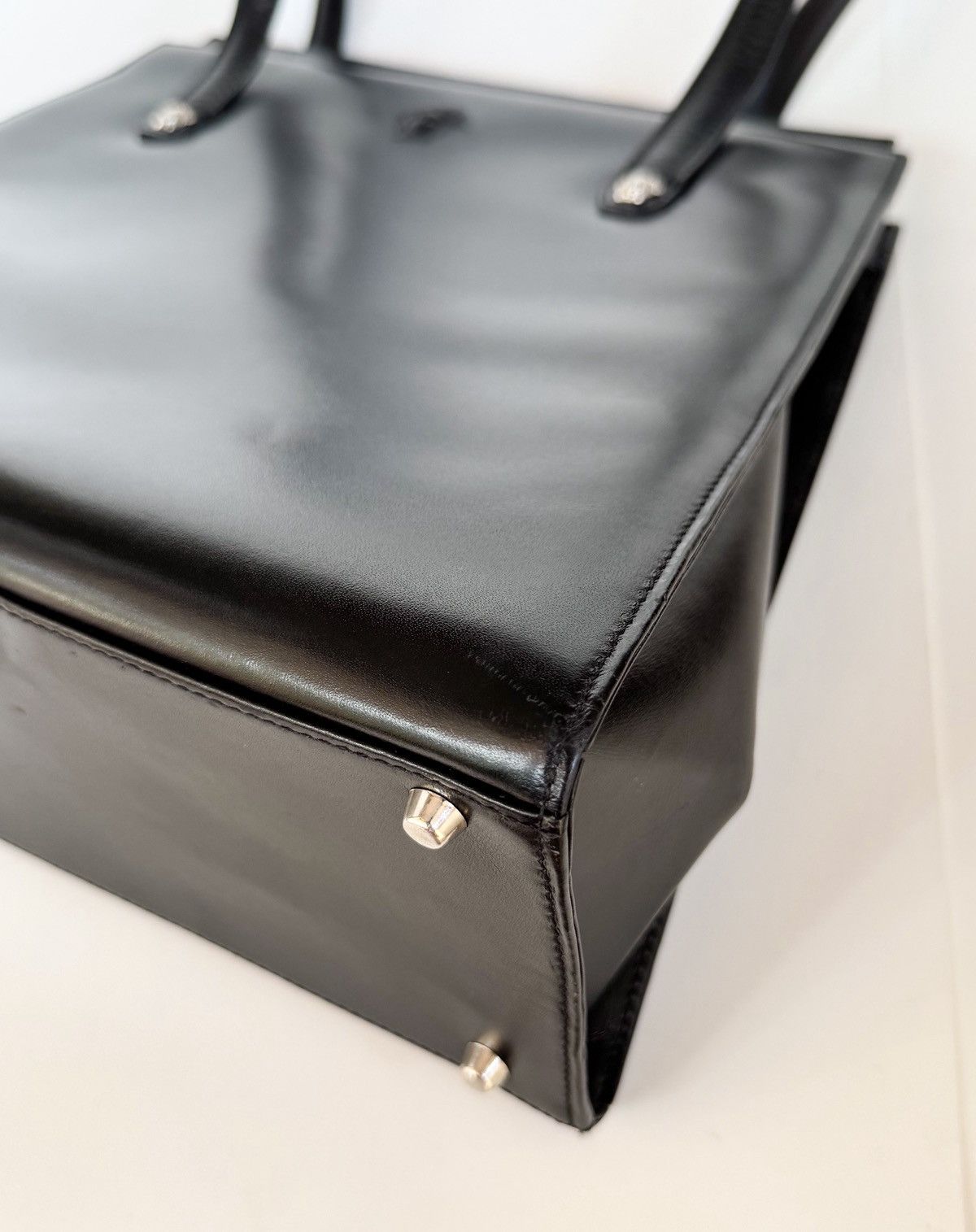 Versace Gianni Versace black leather bag Versace Medusa head Size ONE SIZE - 15 Thumbnail