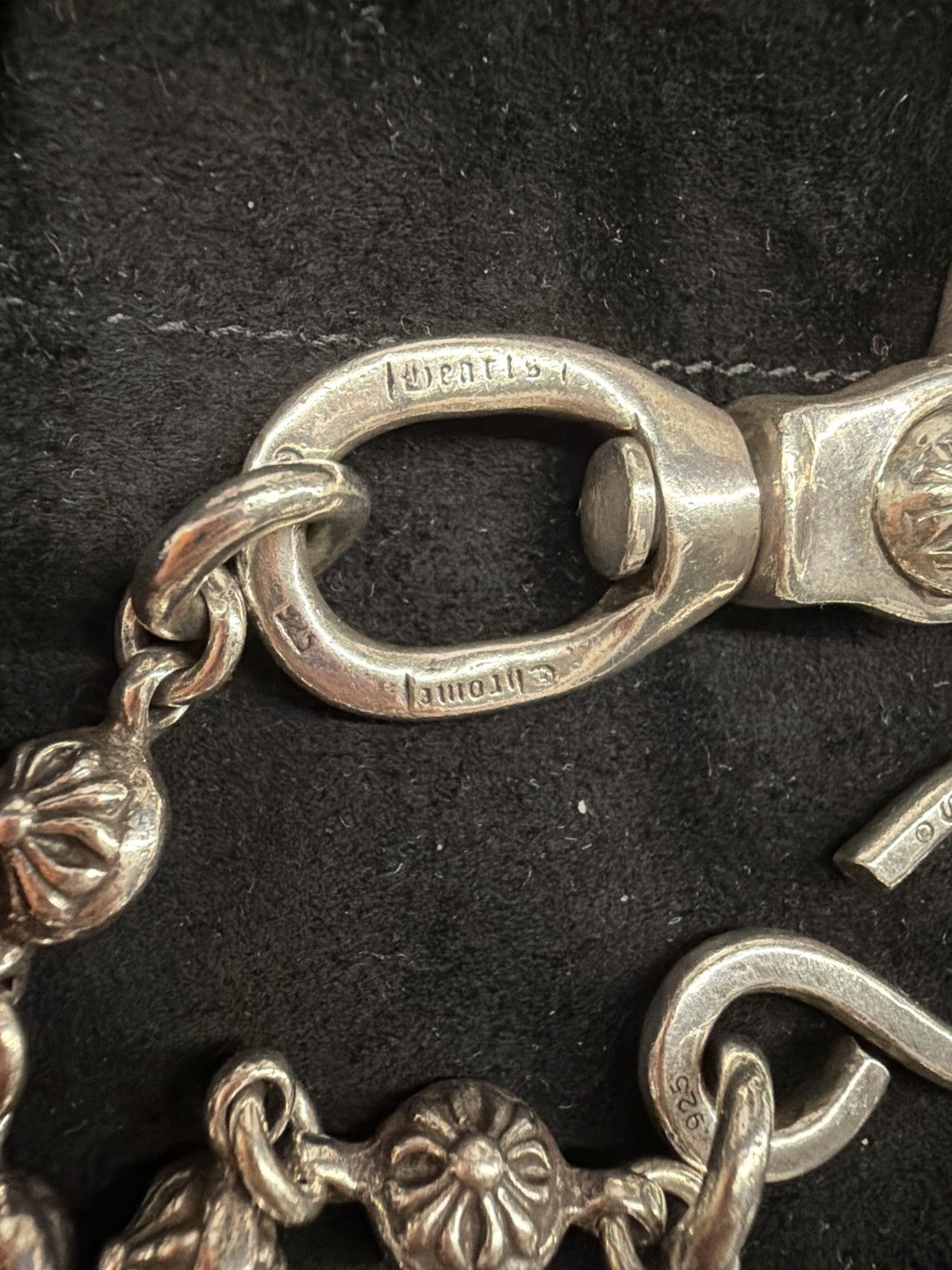 Chrome Hearts Chrome hearts cross ball wallet chain Size ONE SIZE - 7 Thumbnail