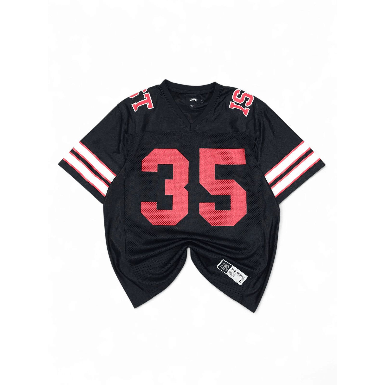 Stussy Stussy Football Polo Long Sleeve T-Shirt Jersey