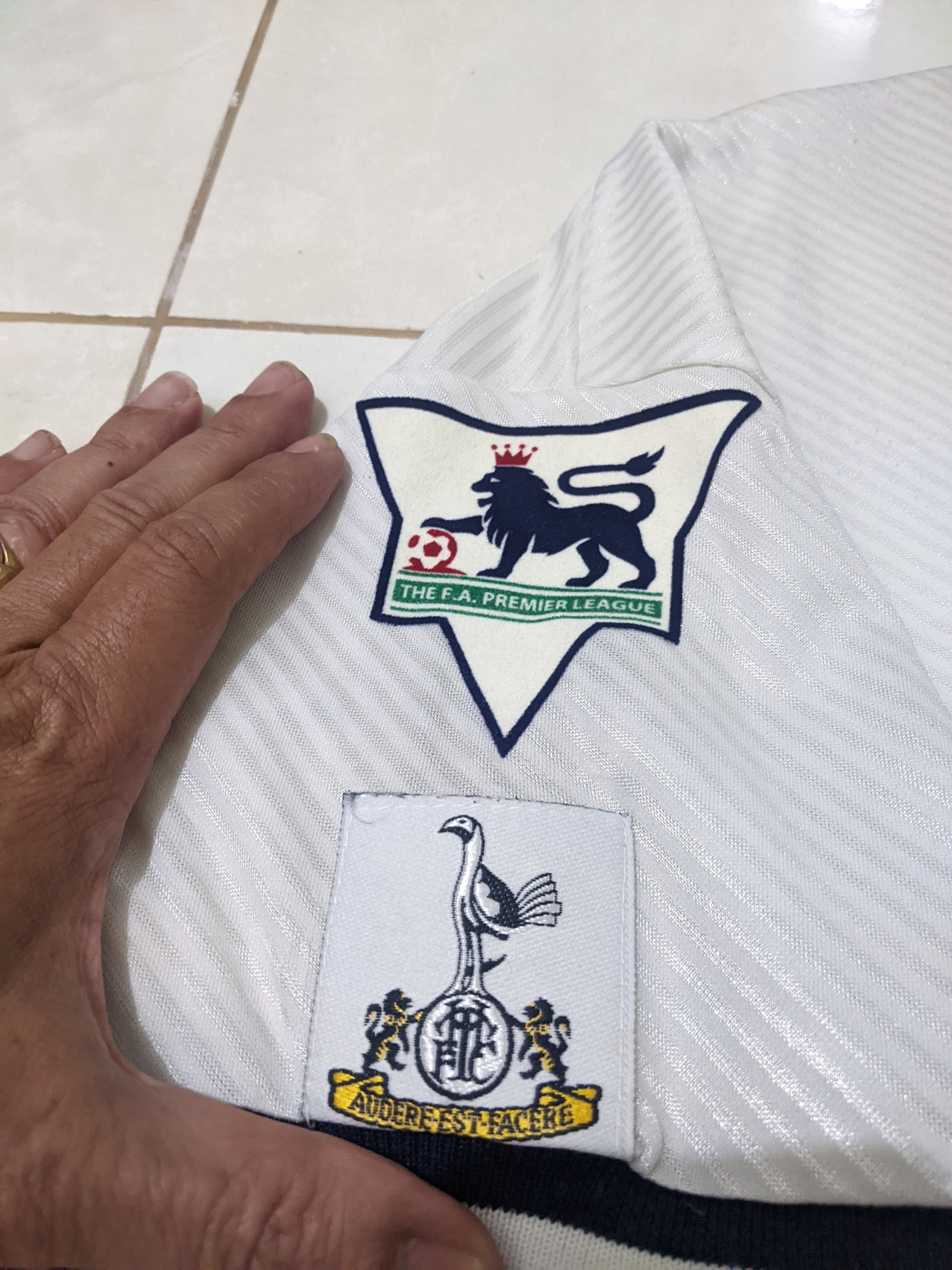 Umbro Jersey Tottenham Hotspur 1994 hime Klinsmann football shirt Size US L / EU 52-54 / 3 - 13 Thumbnail