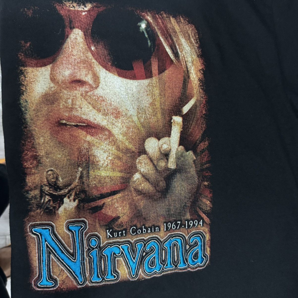 Nirvana Kurt Cobain Vintage Shirt 90’ Size US XL / EU 56 / 4 - 5 Thumbnail