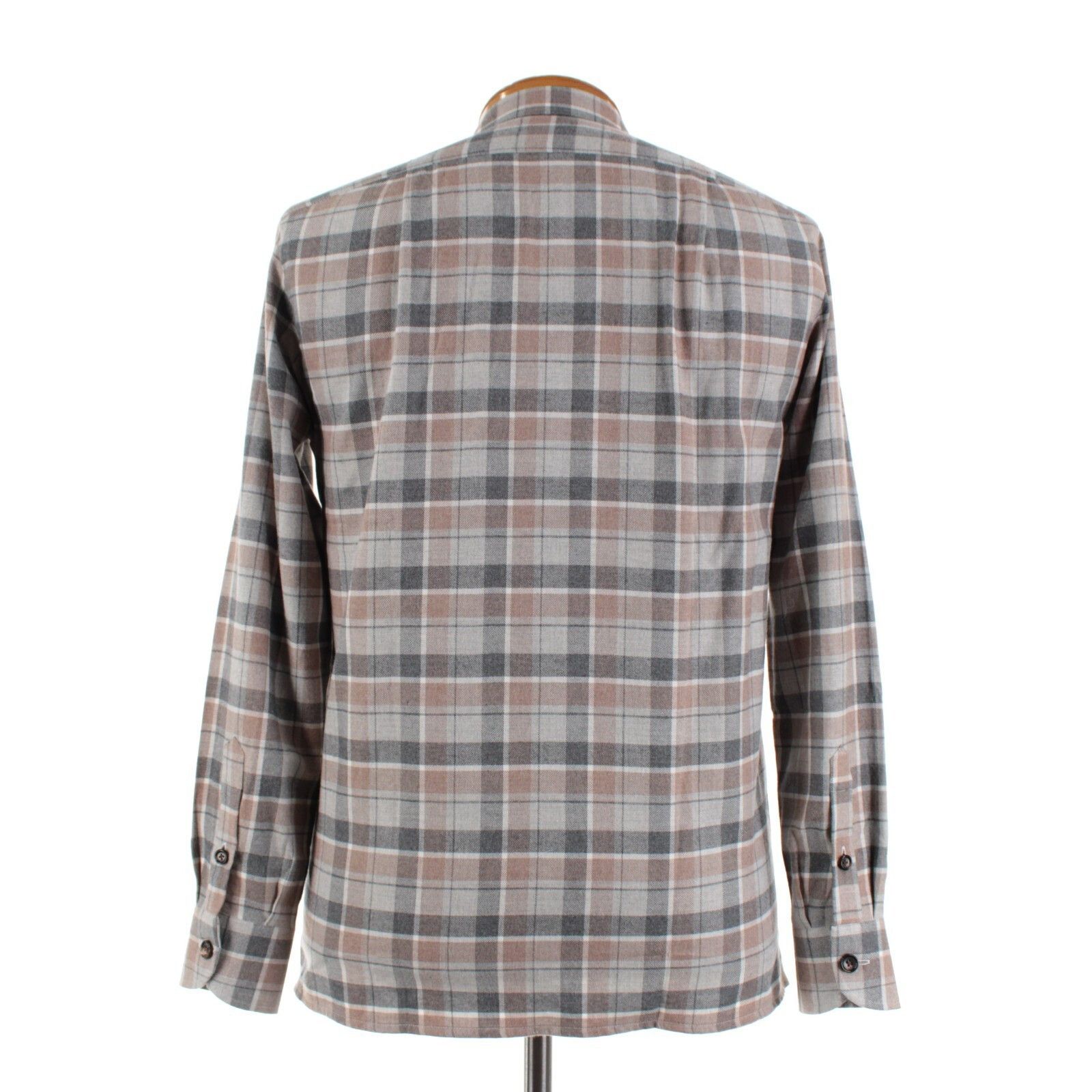 Luciano Barbera Luciano Barbera Overshirt Size S US In Gray Cotton Size US S / EU 44-46 / 1 - 5 Thumbnail