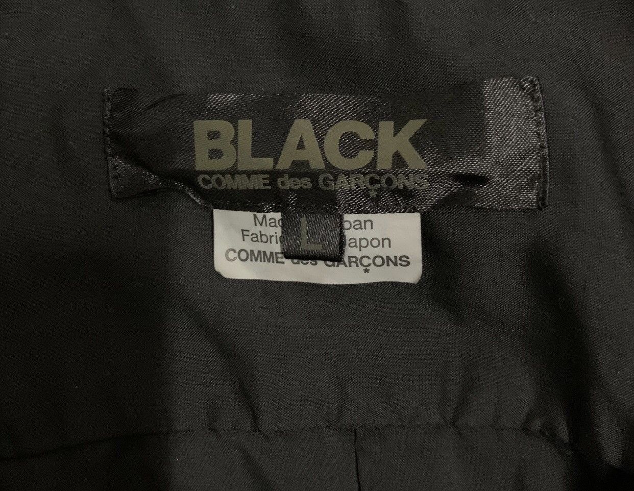 Comme des Garcons COMME DES GARCONS BLACK Line Lotus Leaf Decorative Shirt Size US L / EU 52-54 / 3 - 3 Thumbnail