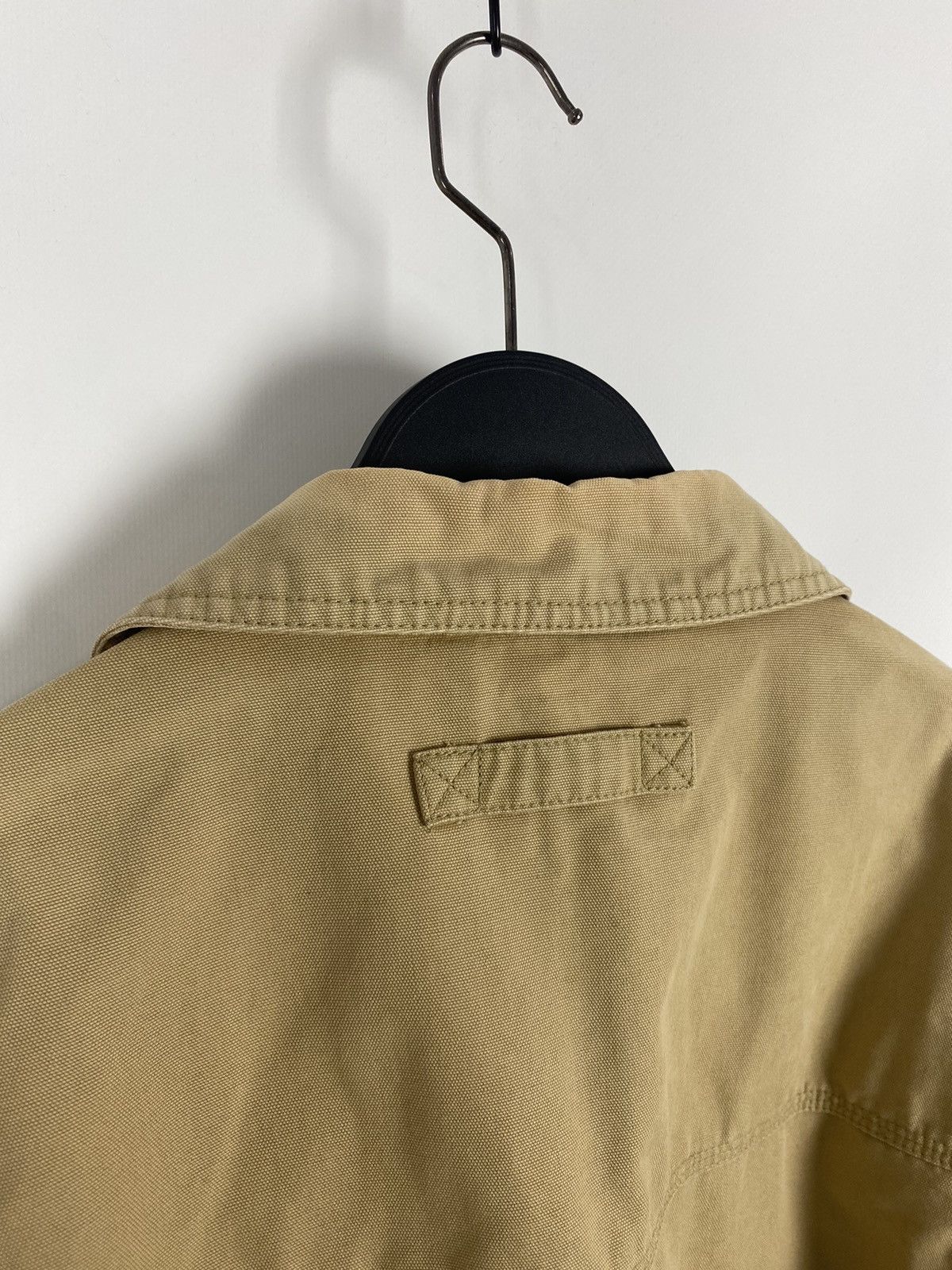 Vintage 2000’s Vintage Distressed Tan Canvas Boxy Work Jacket Size US S / EU 44-46 / 1 - 10 Thumbnail