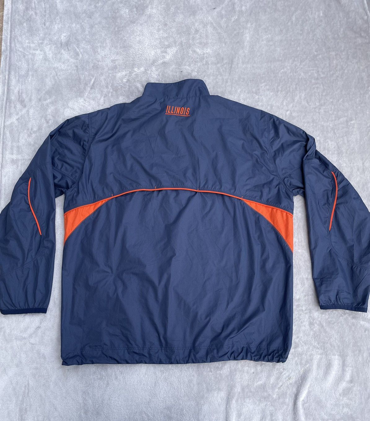 Vintage Nike Fit-Storm University of Illinois Jacket Size US L / EU 52-54 / 3 - 14 Thumbnail
