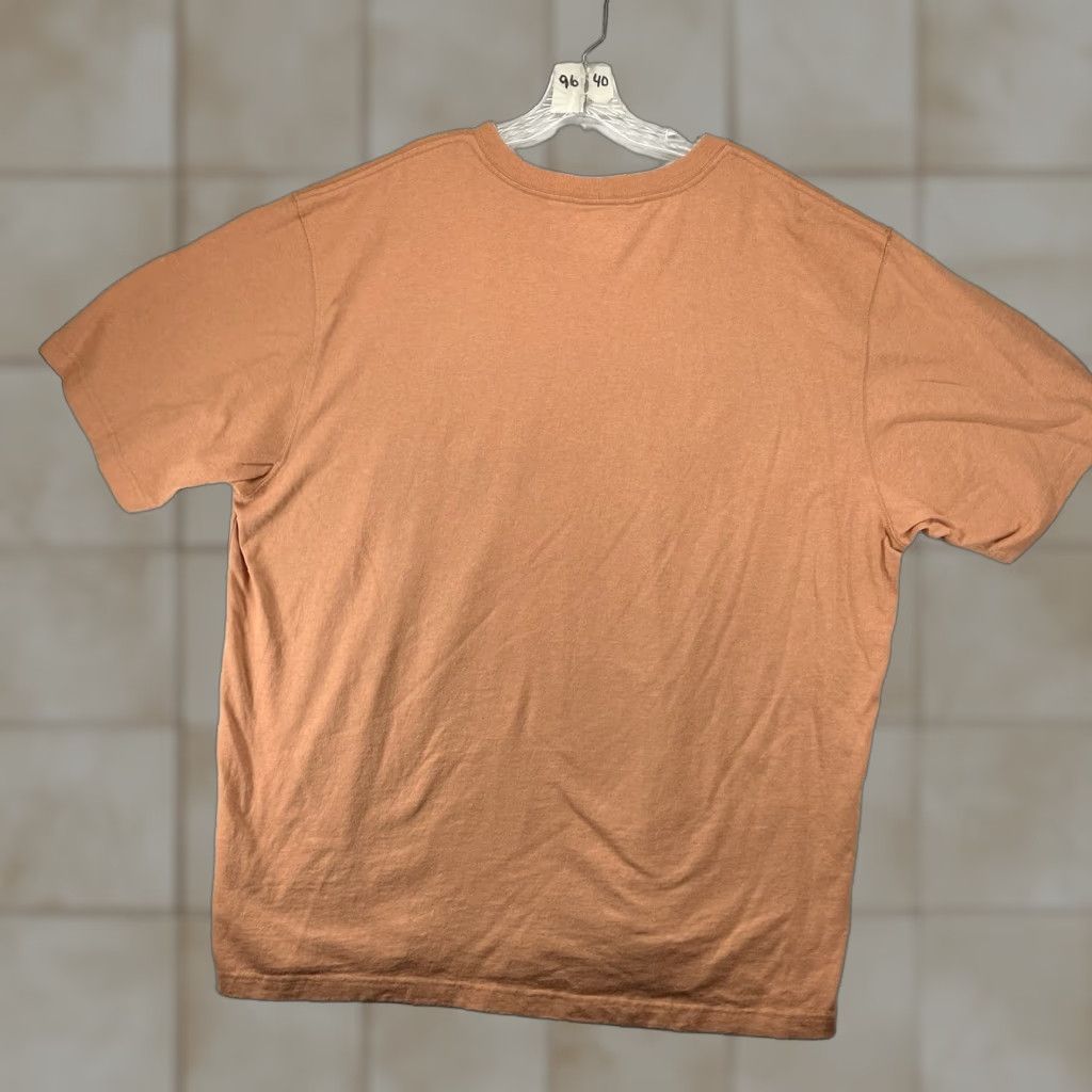 Carhartt Carhartt T-Shirt Mens 2XL Short Sleeve Crew Neck Orange Logo All Seasons Outdoor Regular Fit Size US XXL / EU 58 / 5 - 1 Thumbnail