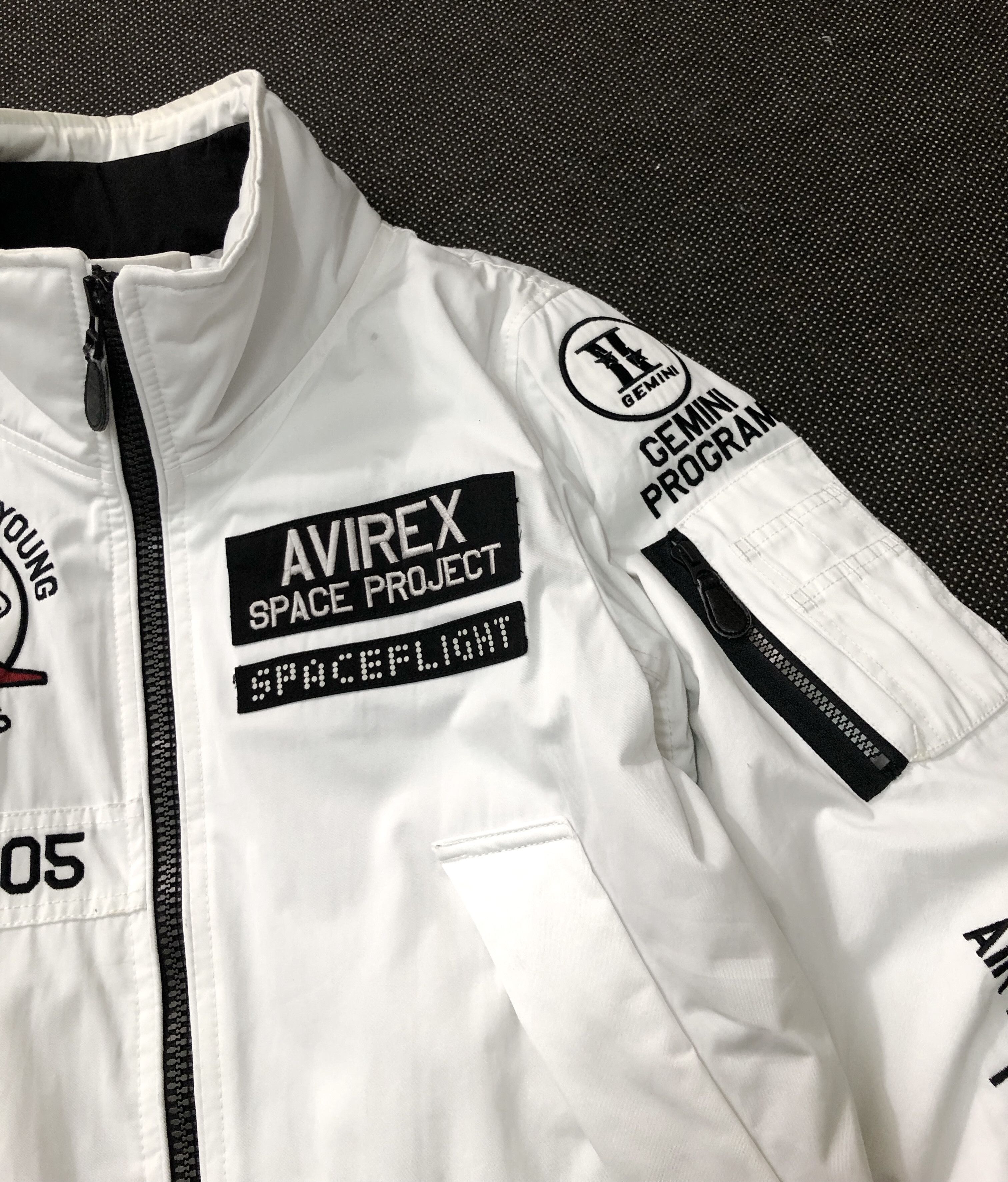 Avirex RARE🔥AVIREX GT-10 SPACE WALK MA-1 FLIGHT JACKET Size US M / EU 48-50 / 2 - 6 Thumbnail