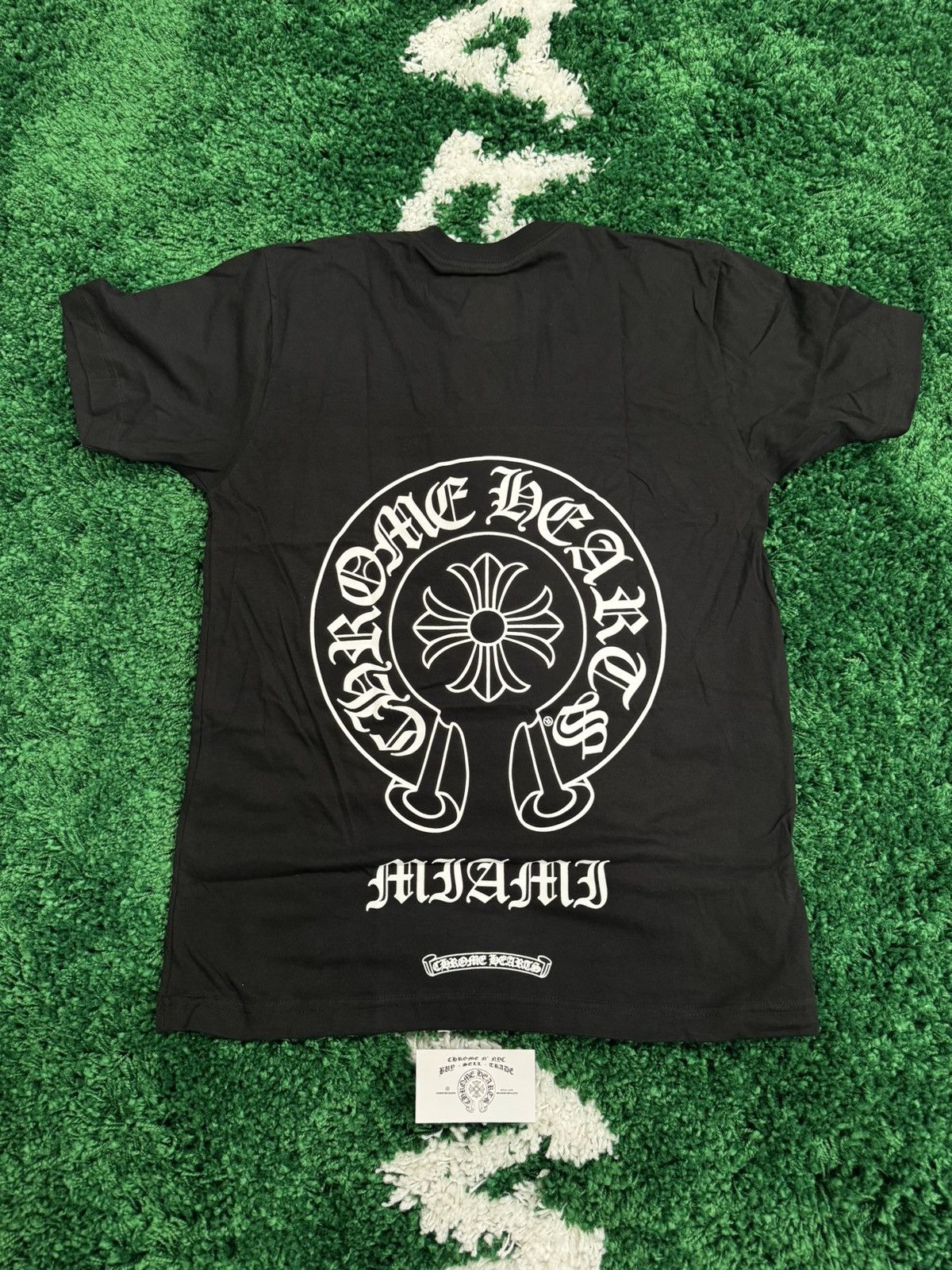 Pull à Capuche Chrome Hearts - Manches Florales Fer à Cheval - Taille L - Occasion Très Bon état