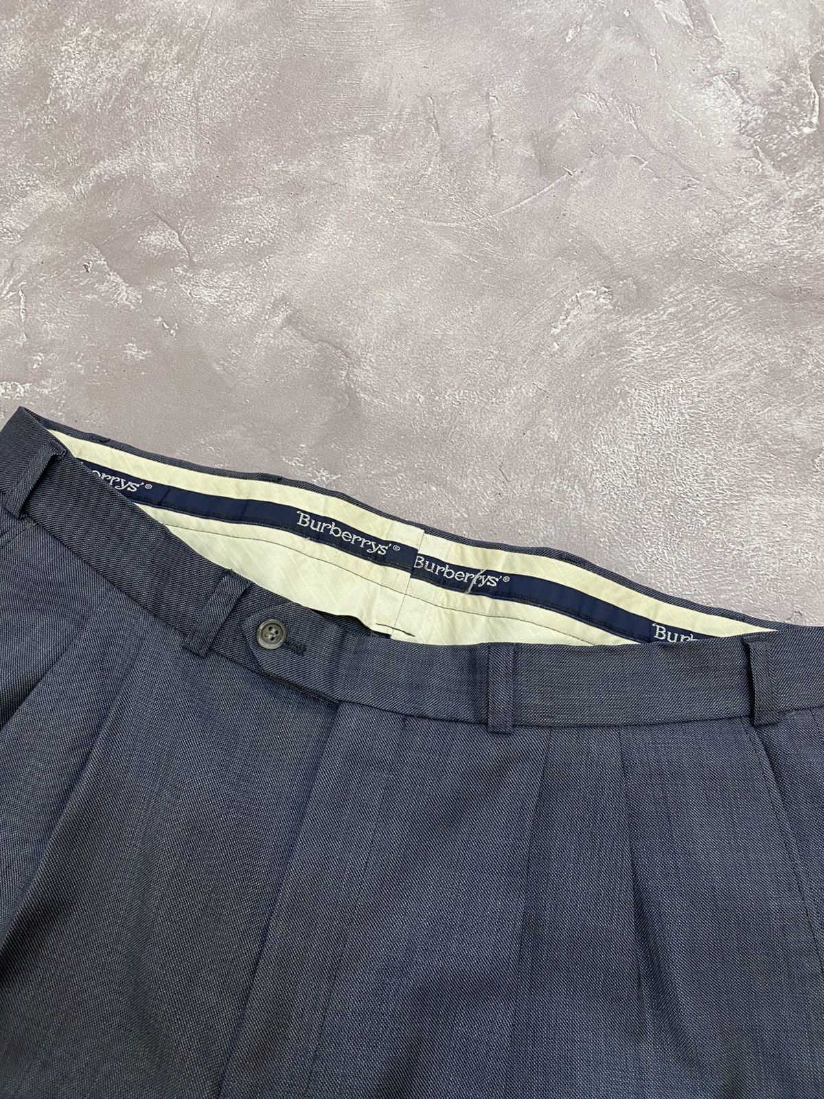 Burberry Prorsum Vintage Burberrys Formal Suit Made in West Germany 90s Size 48L - 18 Thumbnail