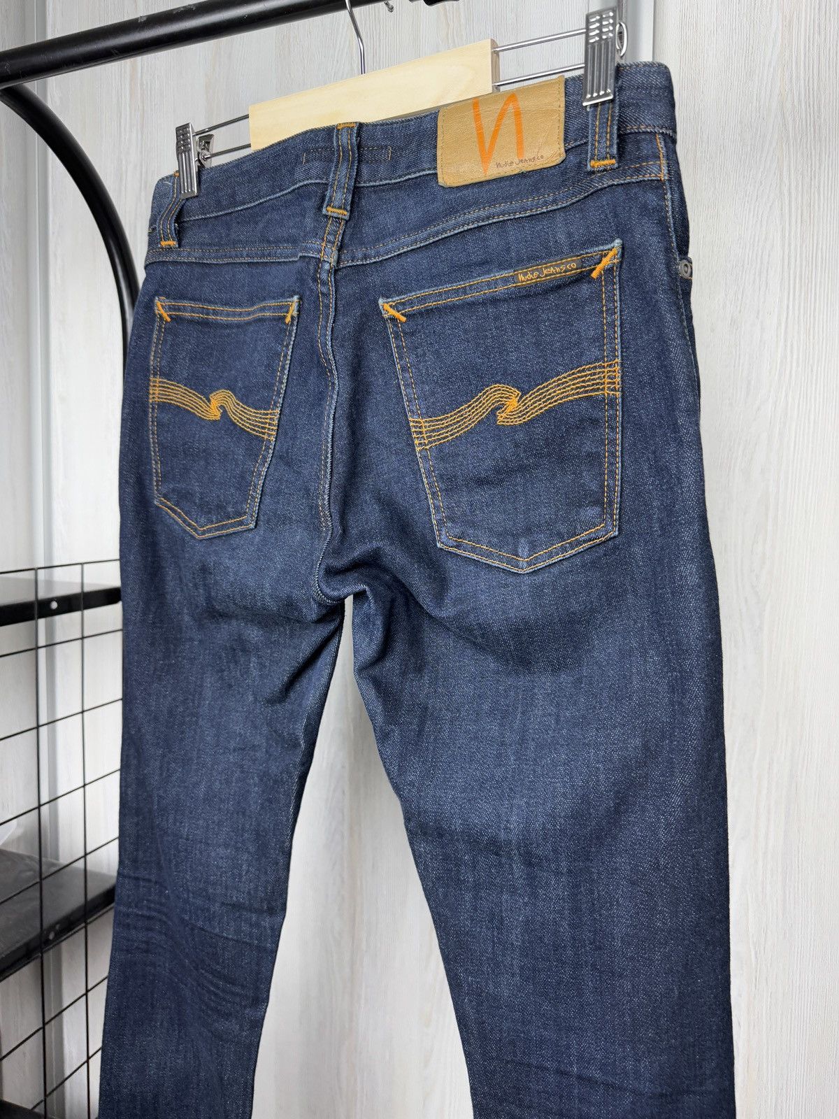 Nudie Jeans NUDIE JEANS MAN SKINNY LIN RINSE SELVAGE STR Size W28/L30 Size US 28 / EU 44 - 7 Thumbnail