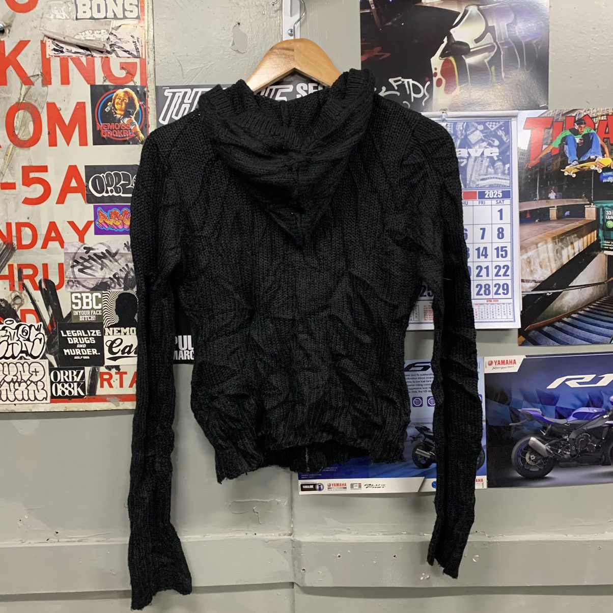 Japanese Brand × Le Grande Bleu (L.G.B.) Heaven and earth knitted jacket Size US M / EU 48-50 / 2 - 2 Thumbnail