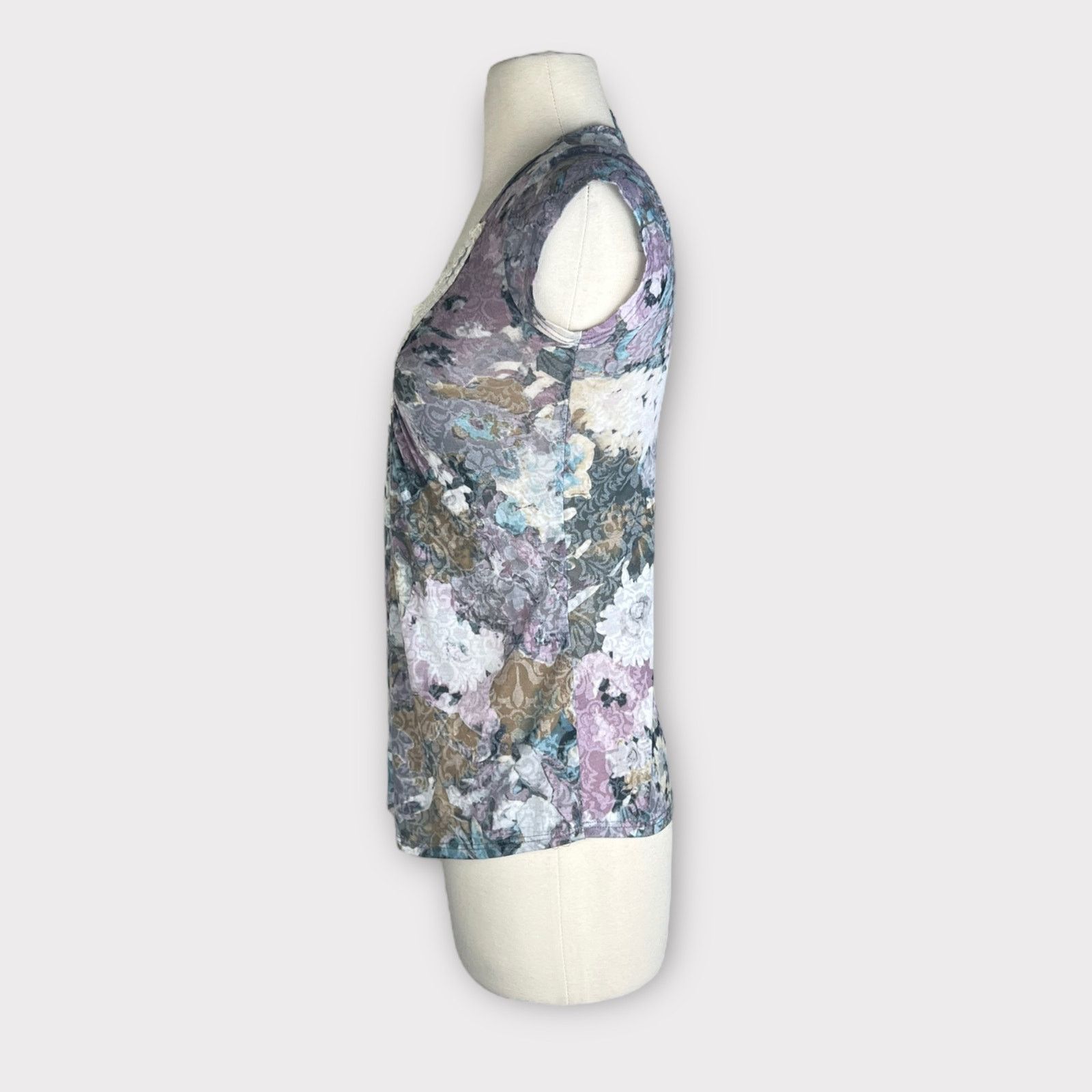 Nordstrom H.I.P. Nordstrom Vintage Y2K Floral Top | Small Size S / US 4 / IT 40 - 2 Thumbnail