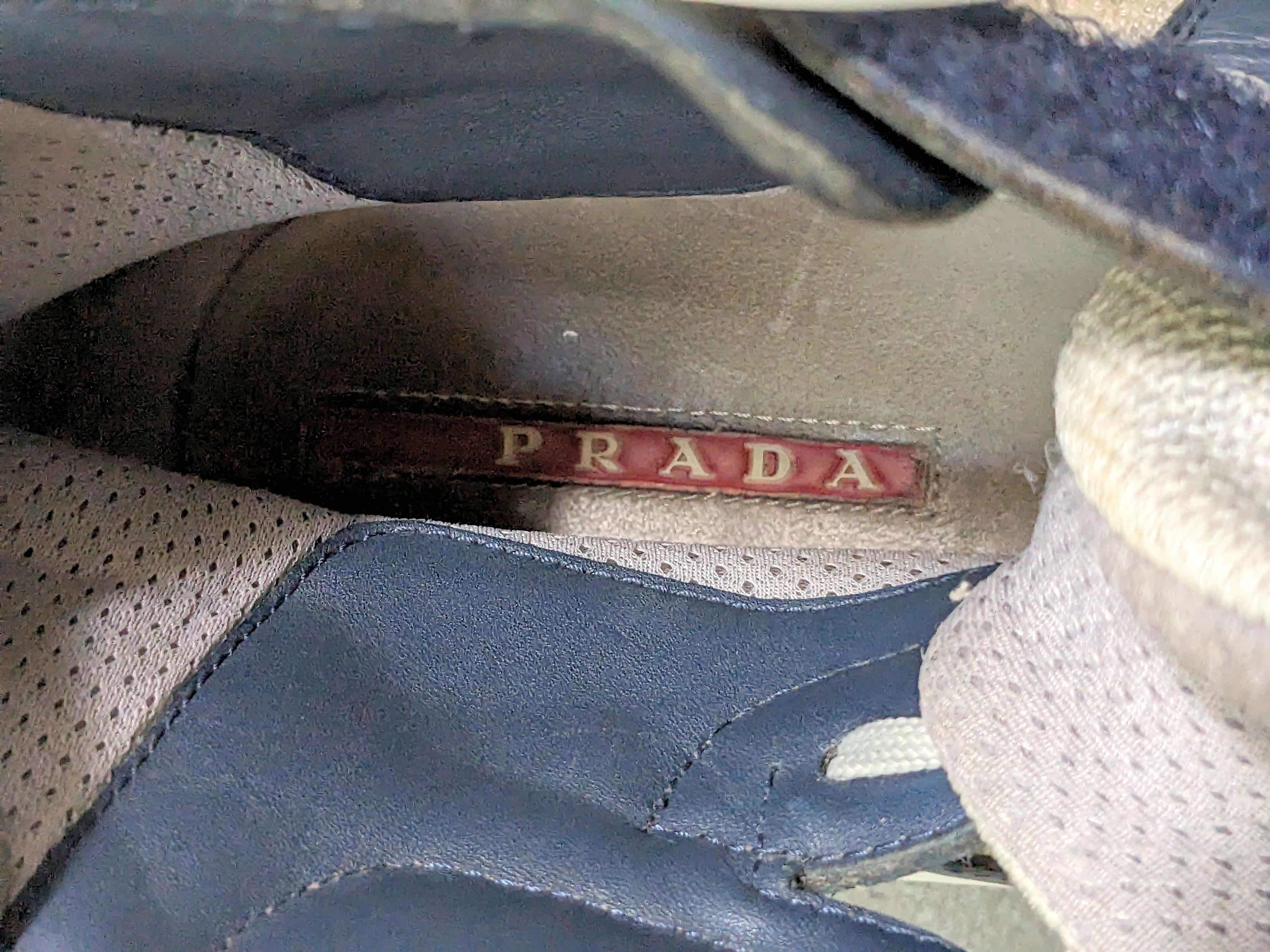 Prada Prada America's Cup Sneakers Navy Blue High 9.5 Leather Size US 9.5 / EU 42-43 - 13 Thumbnail