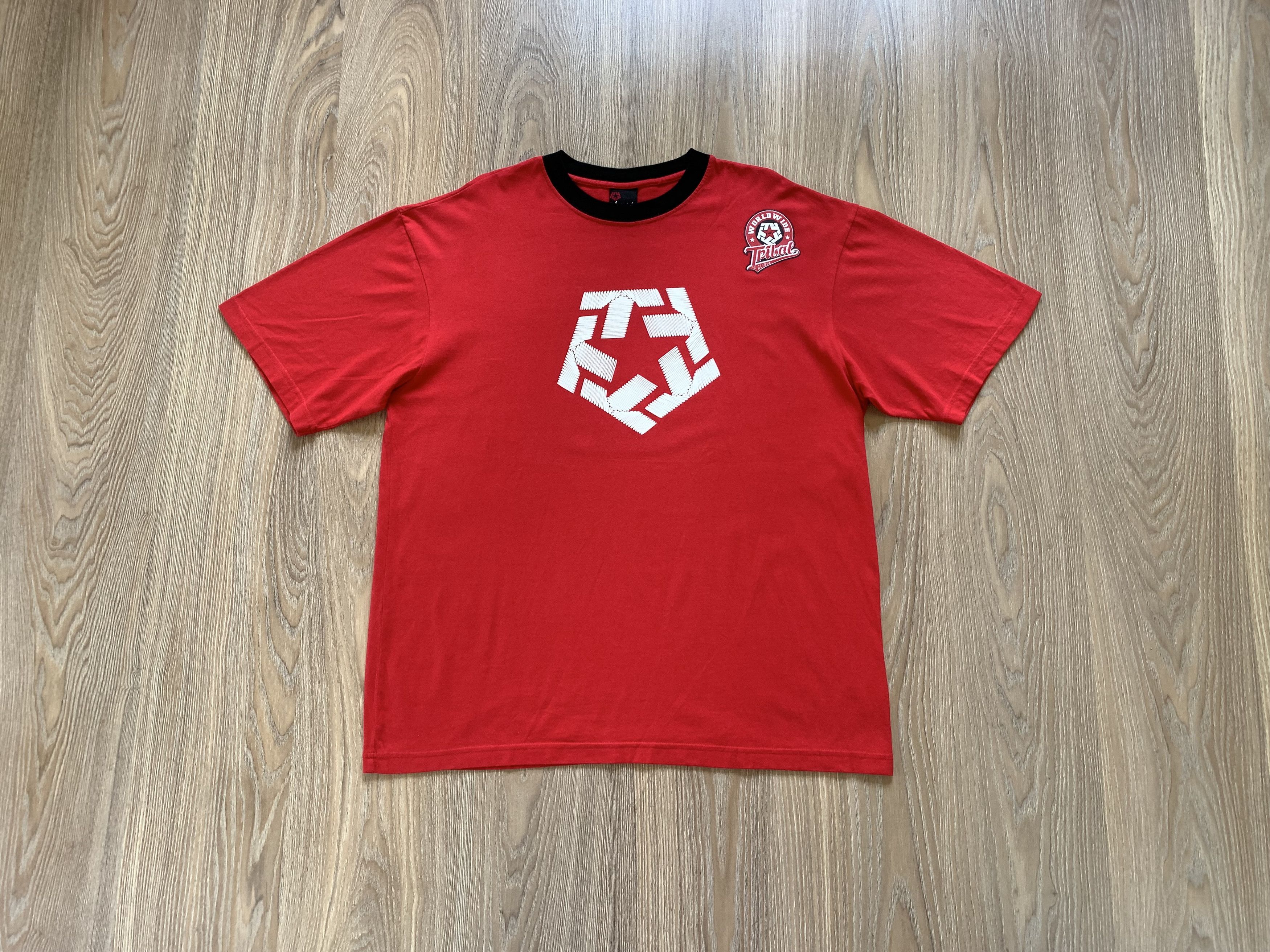 Tribal Streetwear × Vintage Tribal Gear Vintage Printed Logo T-Shirt Size US XXL / EU 58 / 5 - 11 Thumbnail