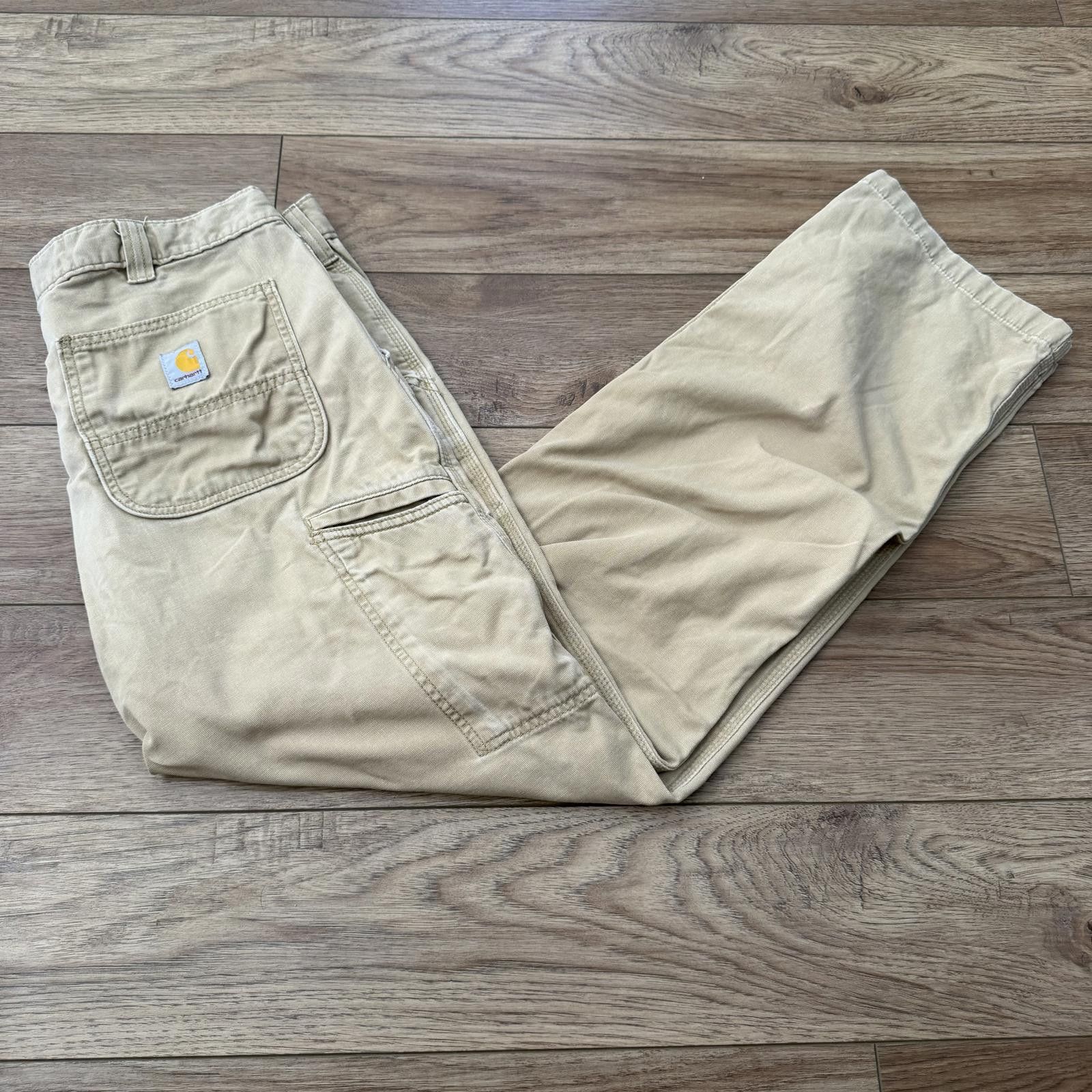 Carhartt Carhartt Carpenter Relaxed Fit Rugged Flex Pants Distressed Size US 36 / EU 52 - 1 Thumbnail