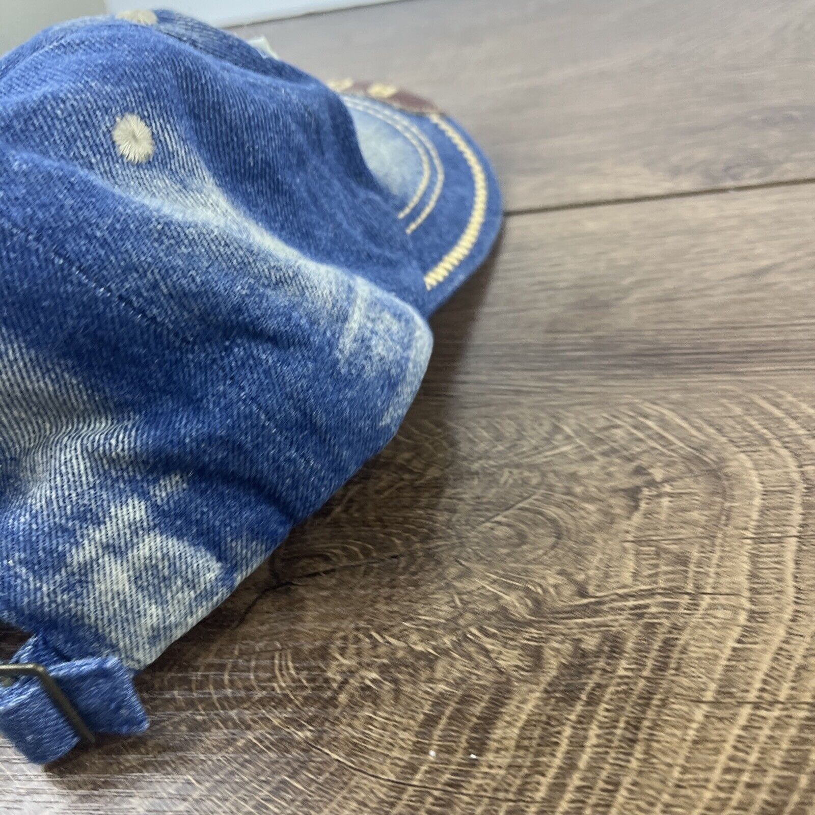 Other Boy Hat Blue Jean Boy Hat Blue Hat Adjustable Youth Size Blu Size ONE SIZE - 10 Thumbnail