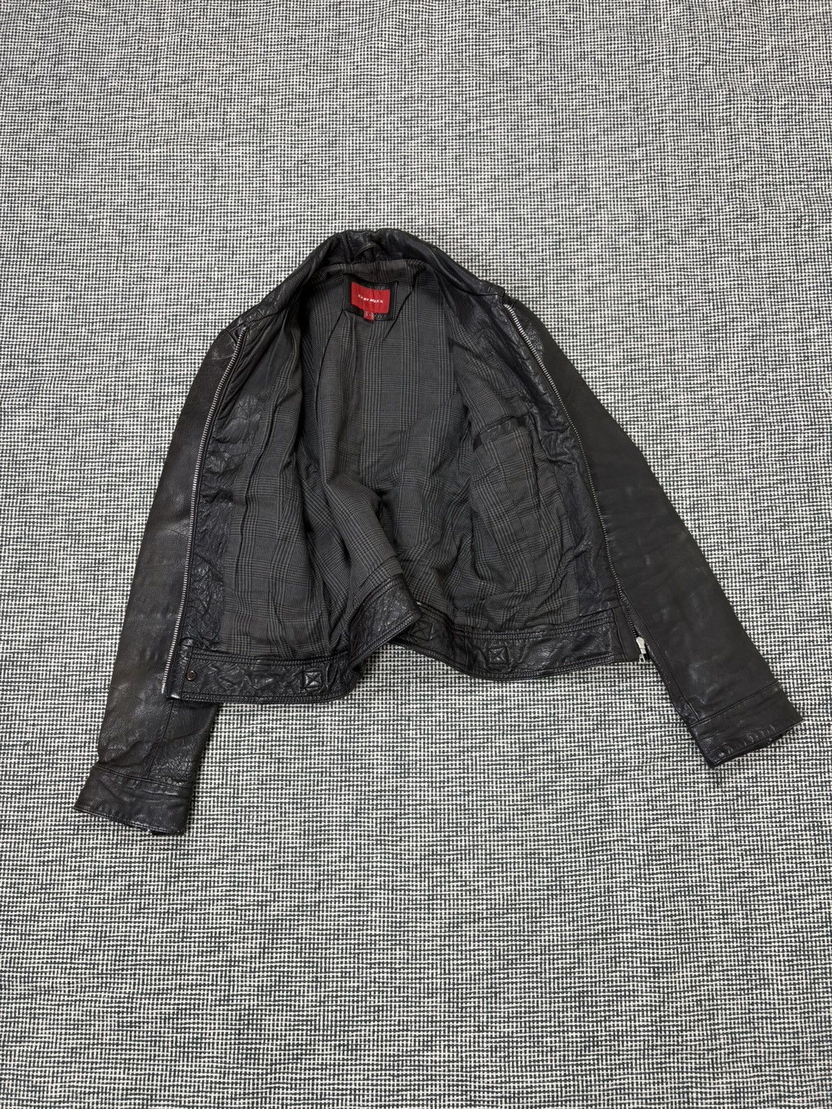 Other Y2K cargo vintage real leather jacket avant garde moto Size M / US 6-8 / IT 42-44 - 5 Thumbnail