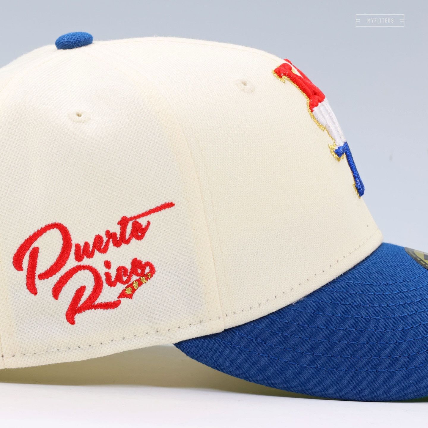 7 5/8 NEW YORK METS X PUERTO RICO NEW ERA FITTED HAT