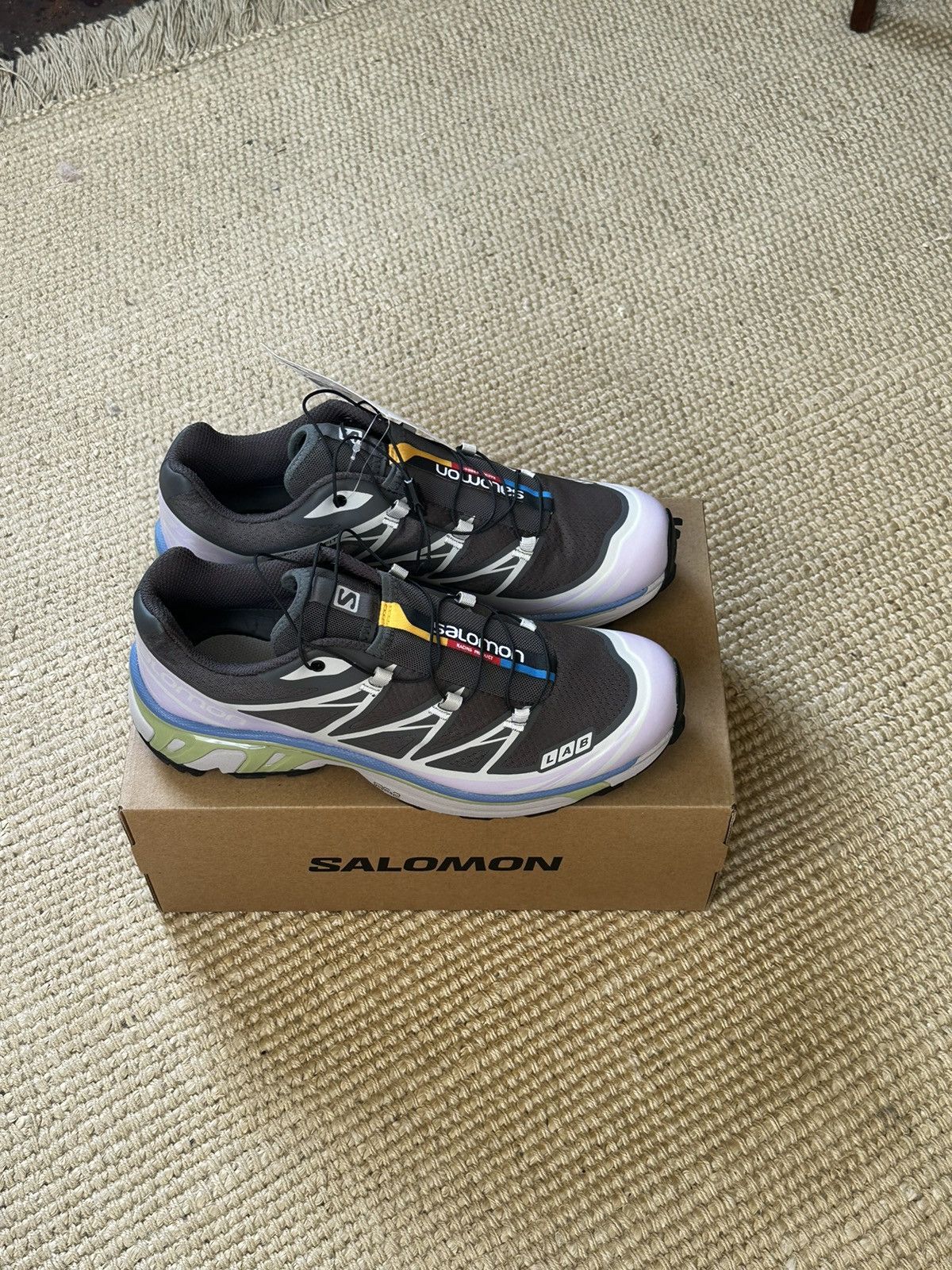 image of Salomon Xt-6 Magnet Ashes Of Roses Us 9 Nib Shoes in Grey, Men's