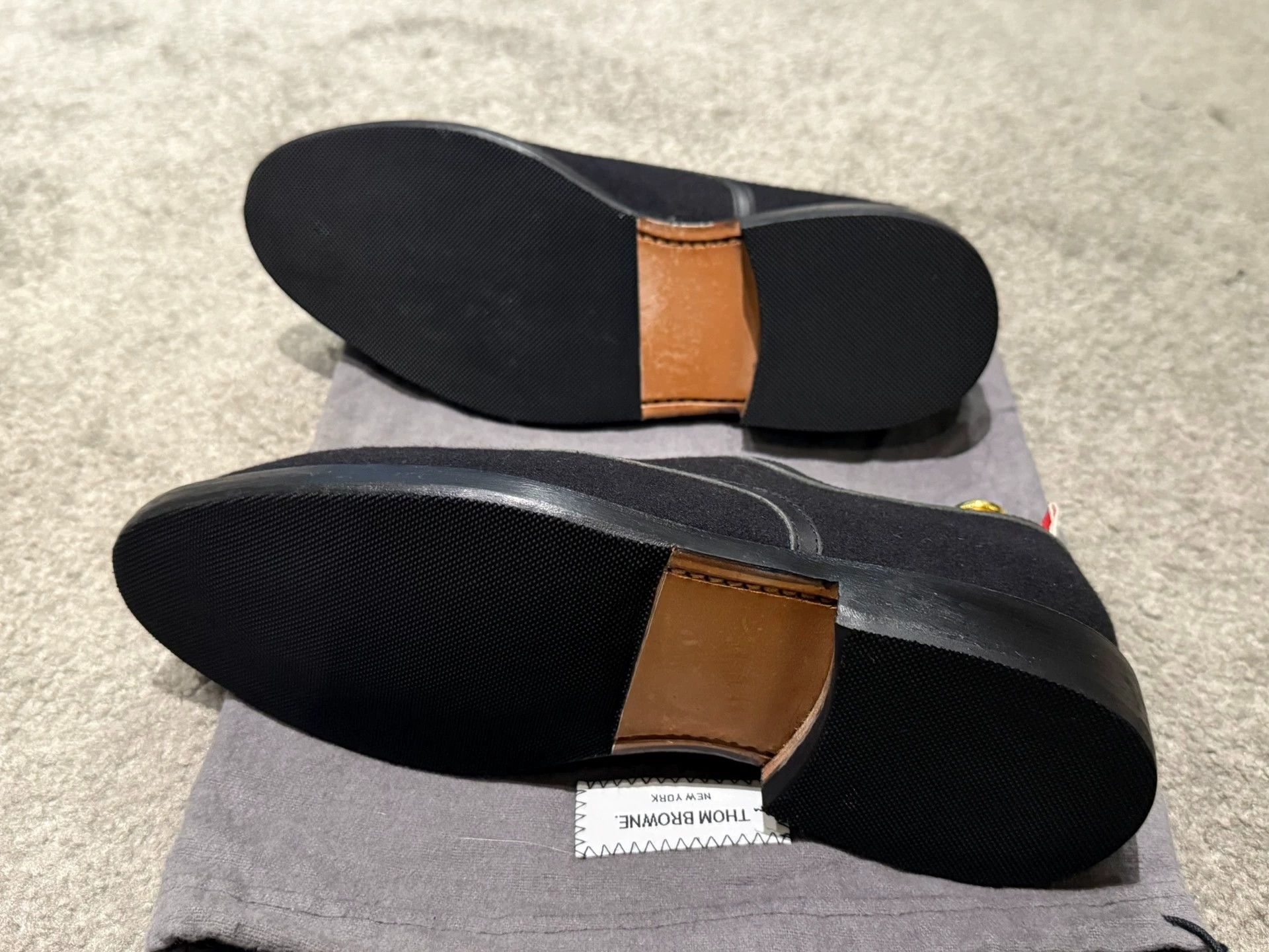 Thom Browne Thom Browne Rare Black Wooden Sole Derby US8 Size US 8 / EU 41 - 5 Thumbnail