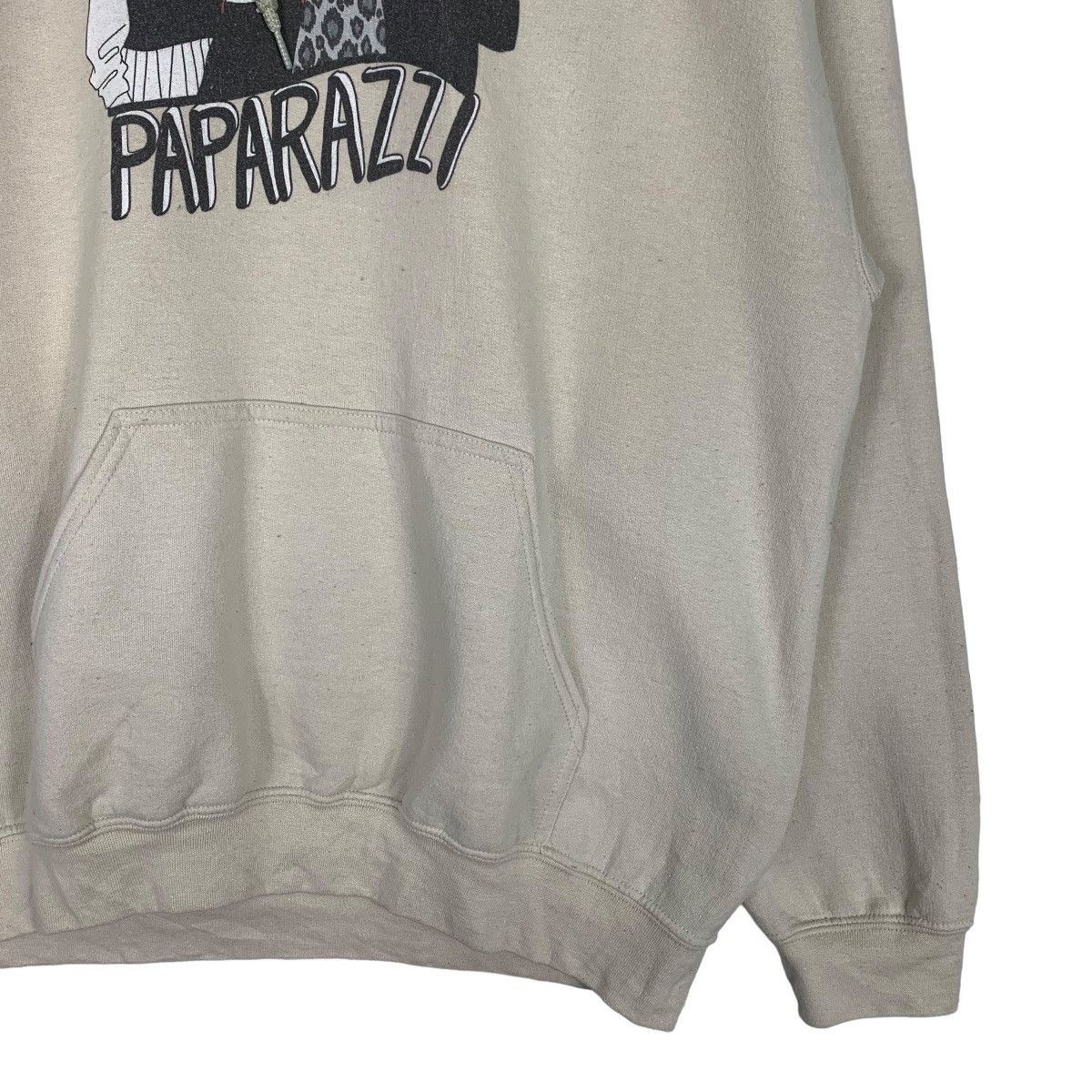 Gildan PAPARAZZI Big Logo Pullover Hoodies Sweatshirt #0746-C34 Size US L / EU 52-54 / 3 - 5 Thumbnail