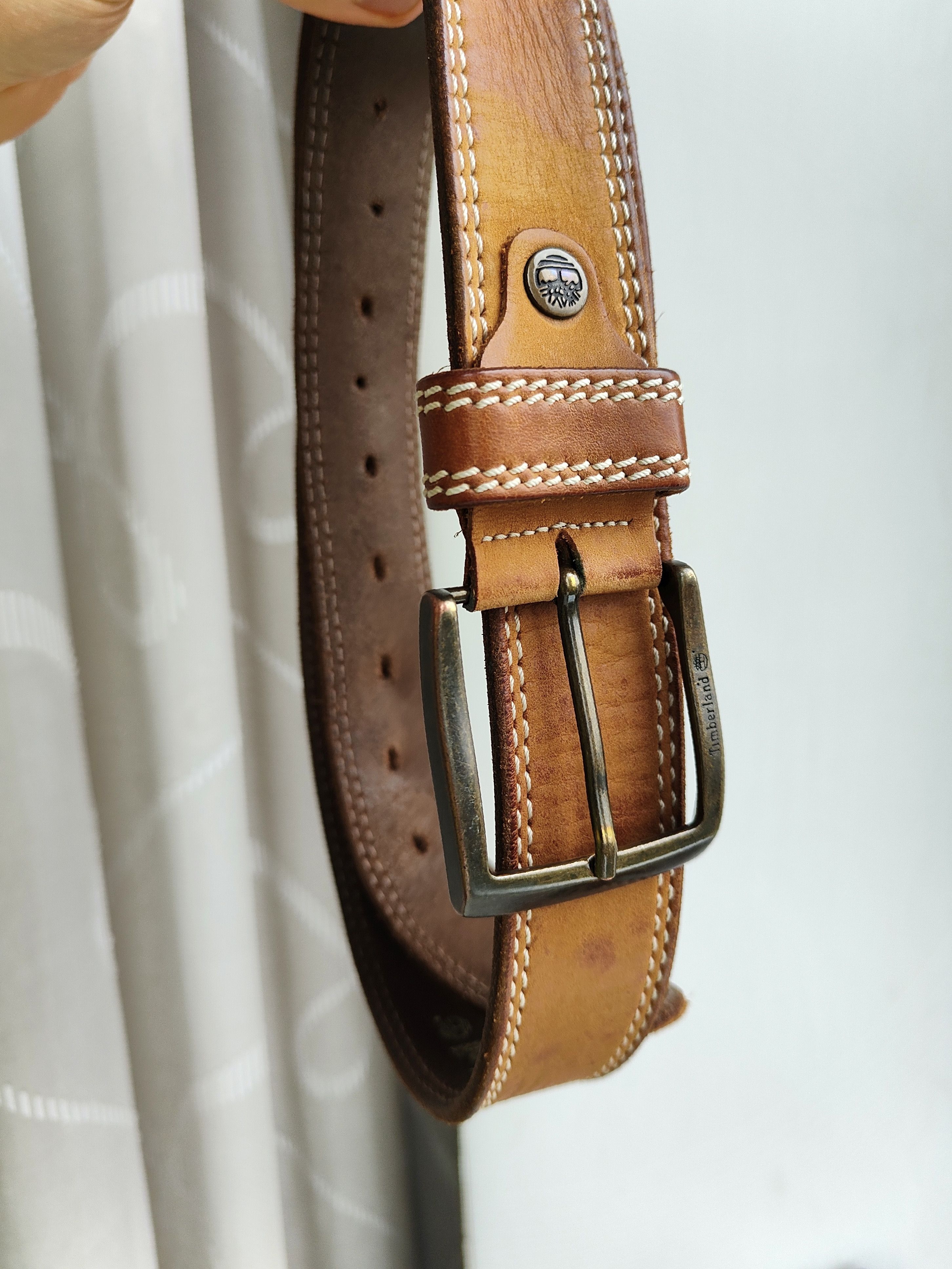 Timberland Timberland Vintage Leather Belt Size ONE SIZE - 14 Thumbnail