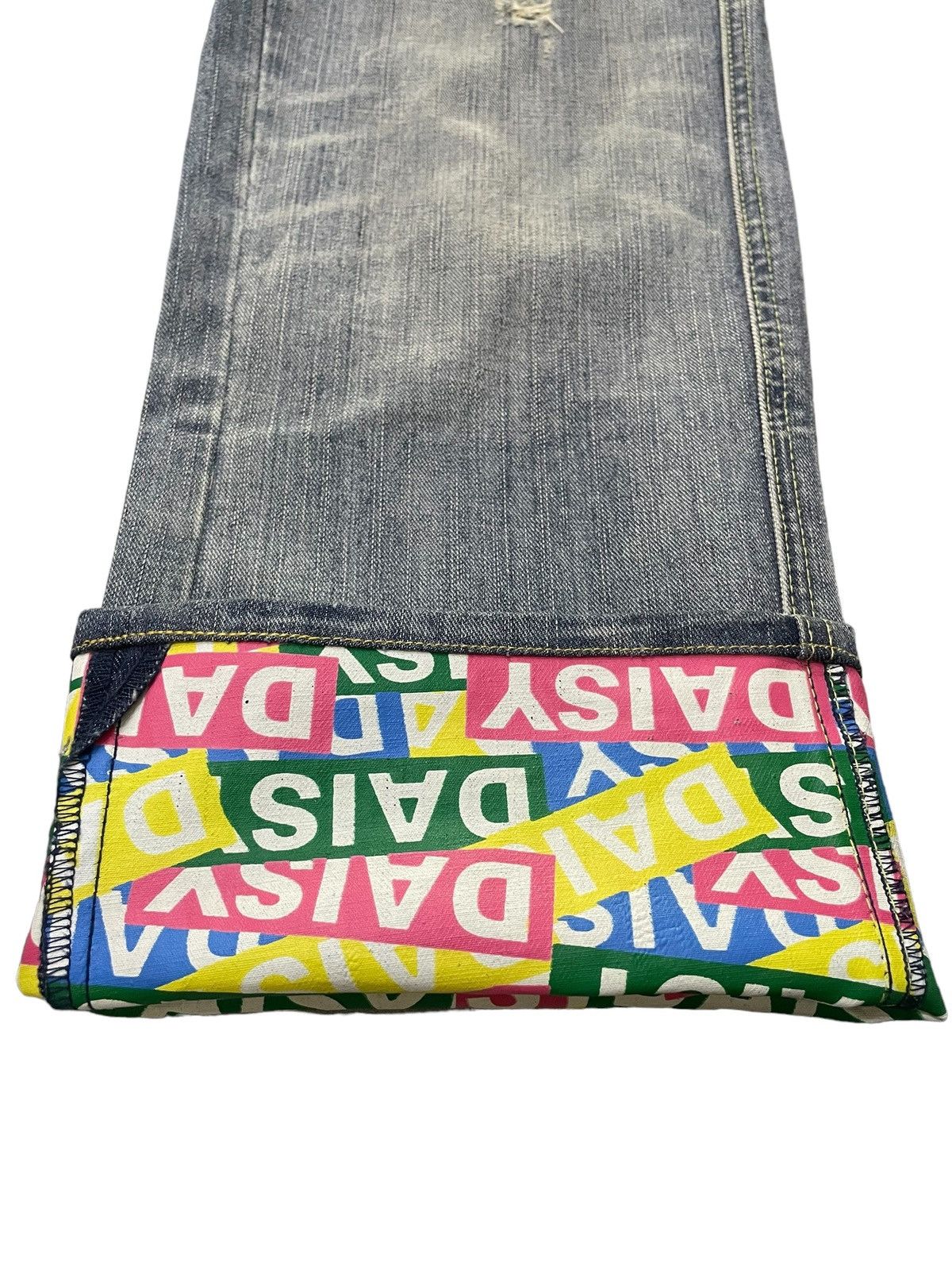 Hysteric Glamour × Japanese Brand Daisy Japan Funky Printed Zipper Man Jeans Size US 32 / EU 48 - 8 Thumbnail