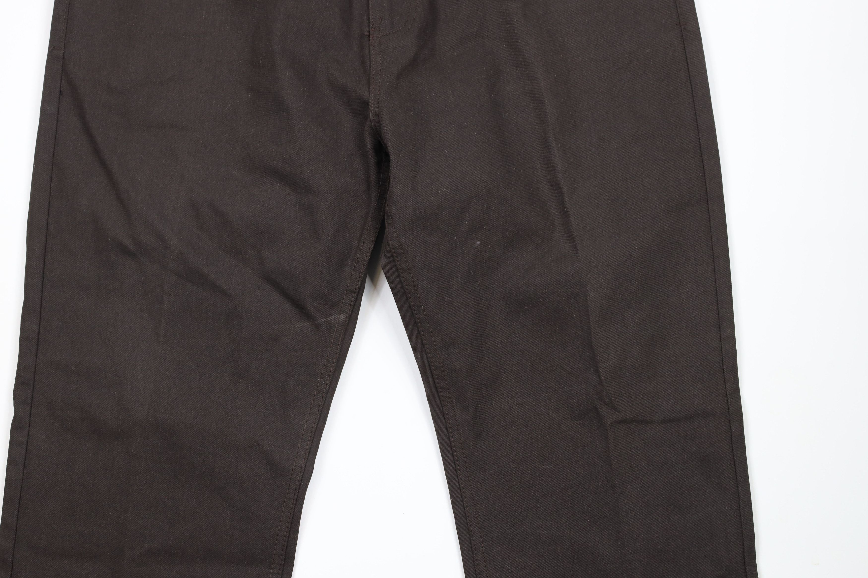Vintage Vintage 90s Streetwear Cotton Baggy Wide Leg Jeans Brown Size US 42 / EU 58 - 3 Thumbnail