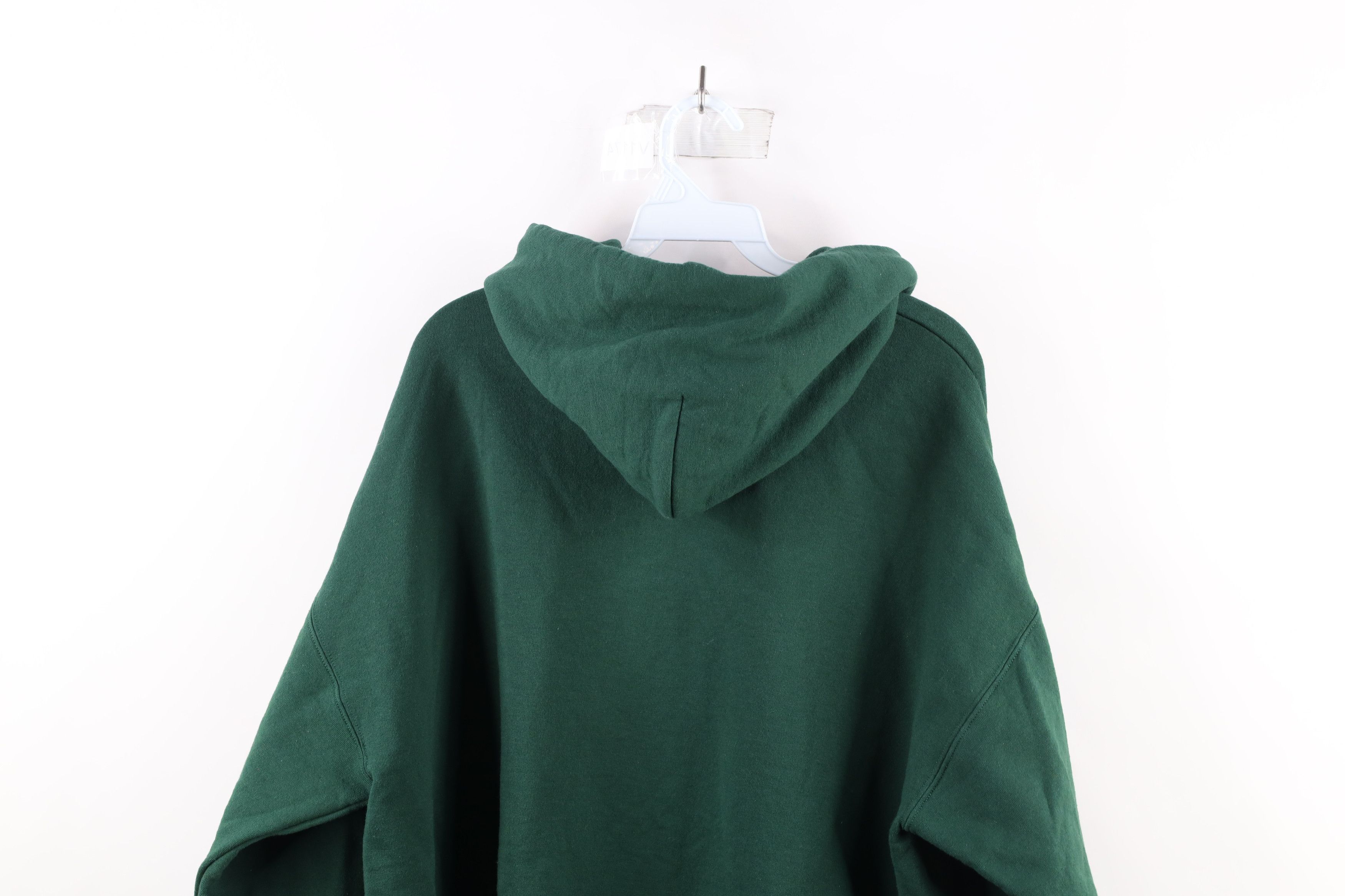 Vintage Vintage Michigan State University Hoodie Sweatshirt Green Size US XL / EU 56 / 4 - 8 Thumbnail