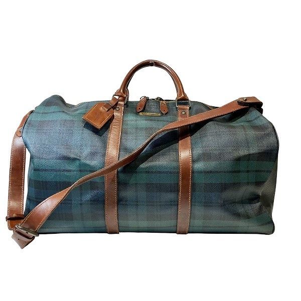 Ralph Lauren Ralph Lauren Ralph Lauren Leather PVC Boston 2way bag Leather Travel Bag DUTY FREE for USA Size ONE SIZE - 1 Thumbnail
