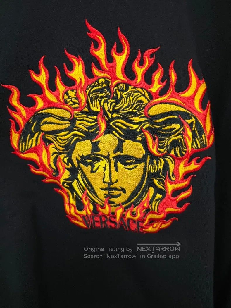 Versace Versace Flame avatar sweatshirt Size US S / EU 44-46 / 1 - 4 Thumbnail