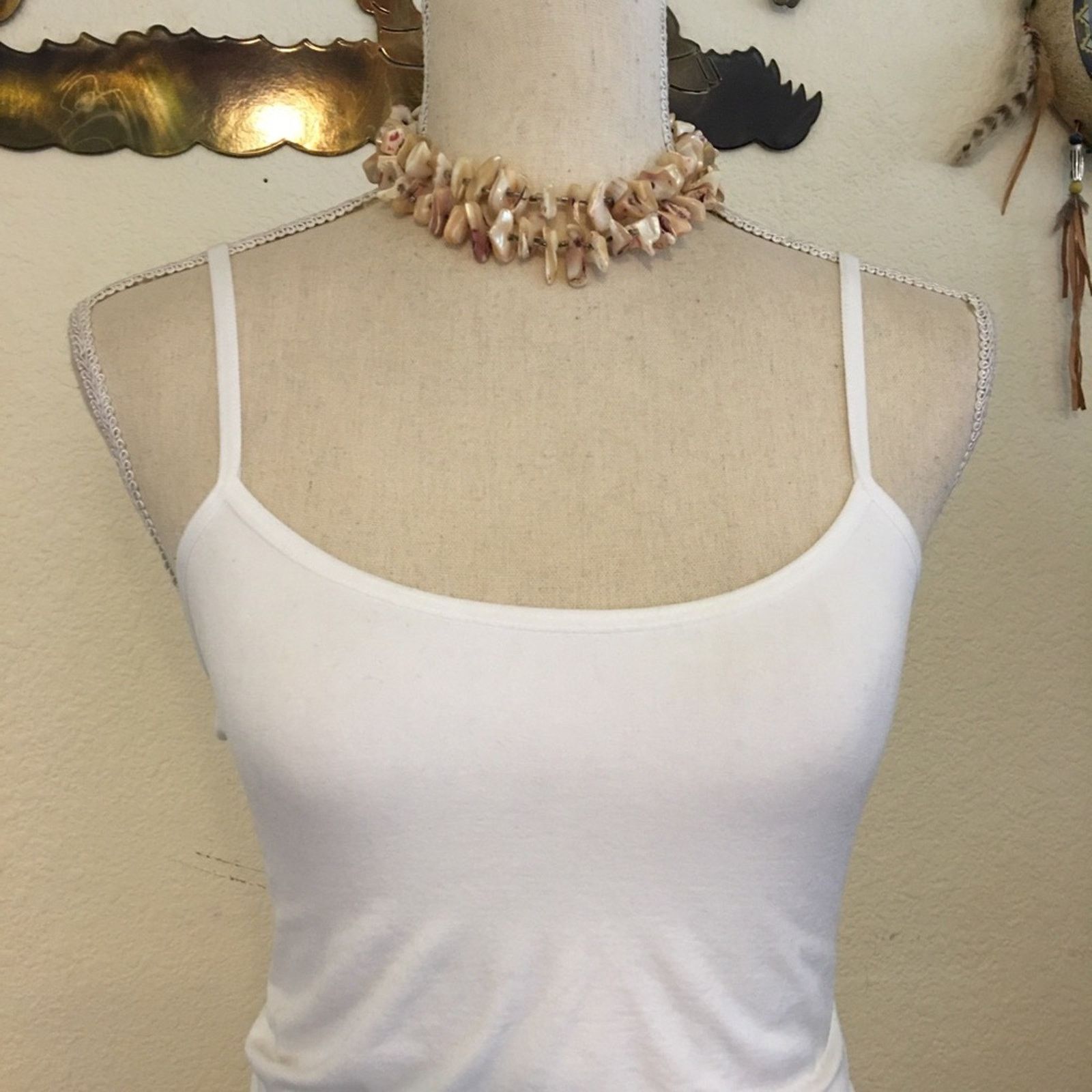 Vintage Vintage double strand shell choker necklace Size ONE SIZE - 3 Thumbnail