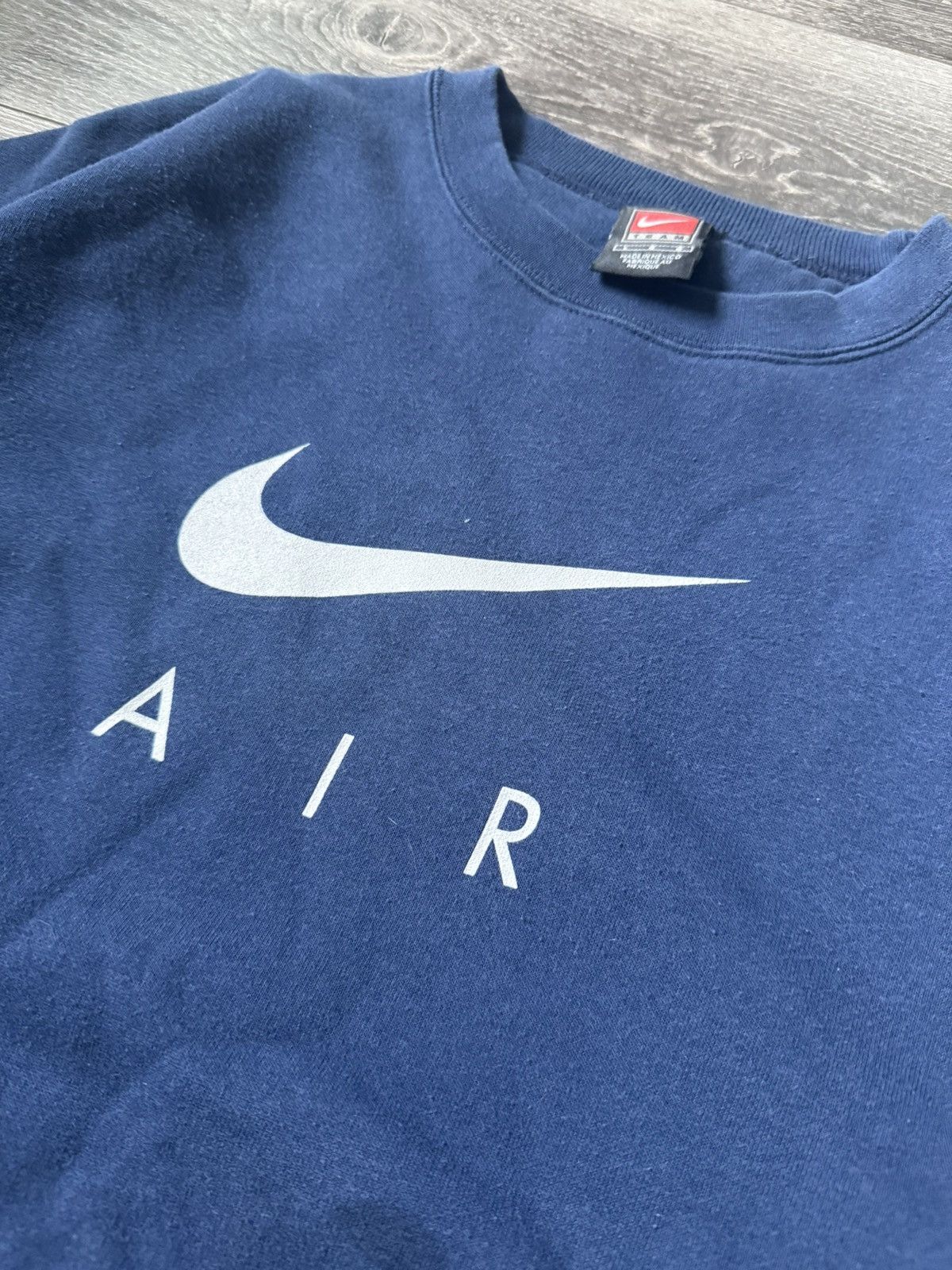 Nike × Vintage Vintage Nike Air Sweatshirt Size US L / EU 52-54 / 3 - 2 Thumbnail