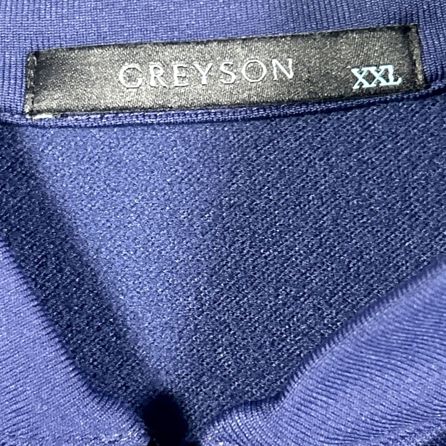 Vintage Greyson Golf Pullover Sweater Mens XXL Blue Performance Stretch 1/4 Zip Size US XXL / EU 58 / 5 - 3 Thumbnail