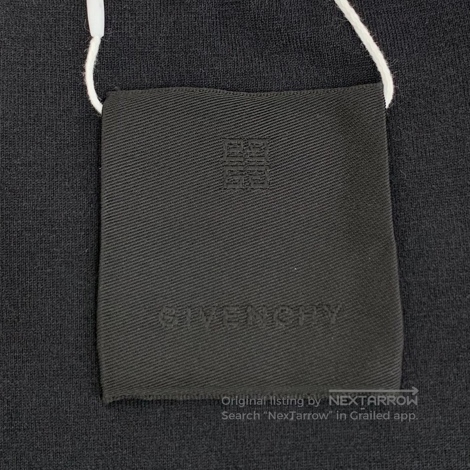 Givenchy Givenchy Black Logo Print Cotton Crewneck T-Shirt. Size US S / EU 44-46 / 1 - 5 Thumbnail
