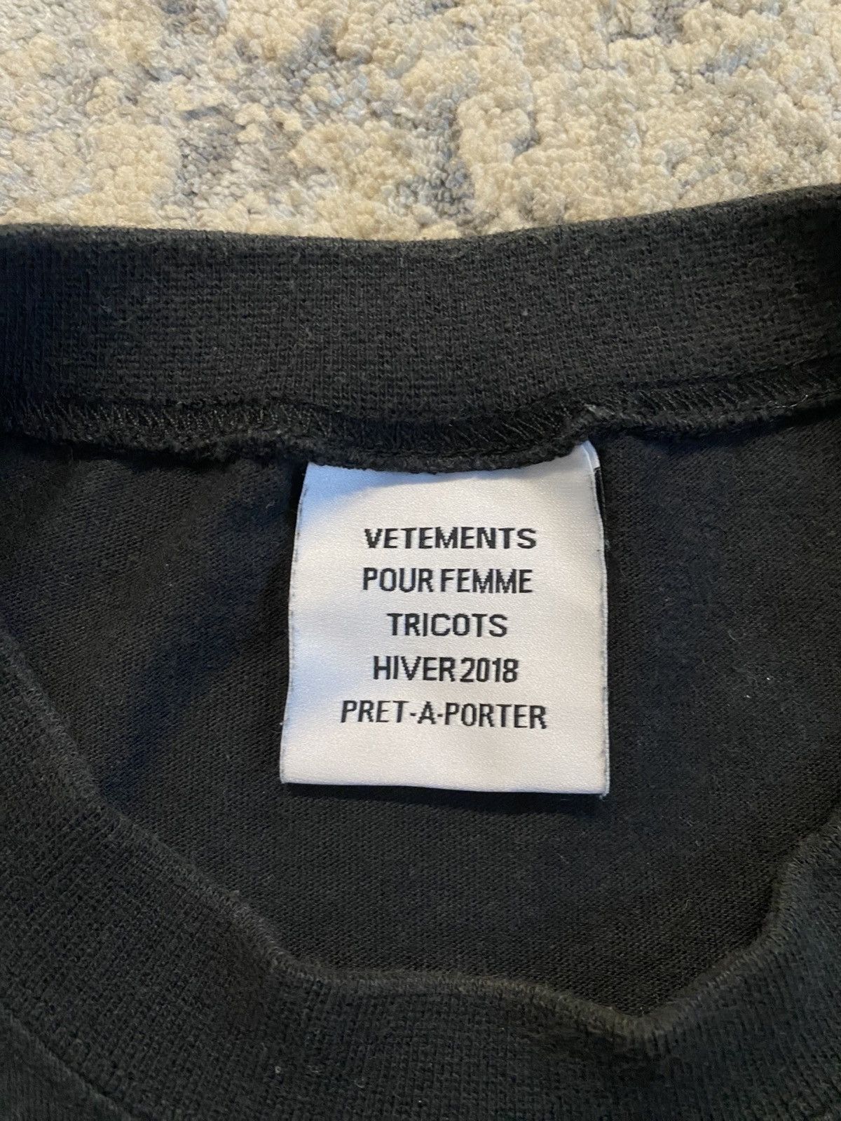 Vetements Vetements Staff Logo Tee (M)(2) Size US M / EU 48-50 / 2 - 5 Thumbnail