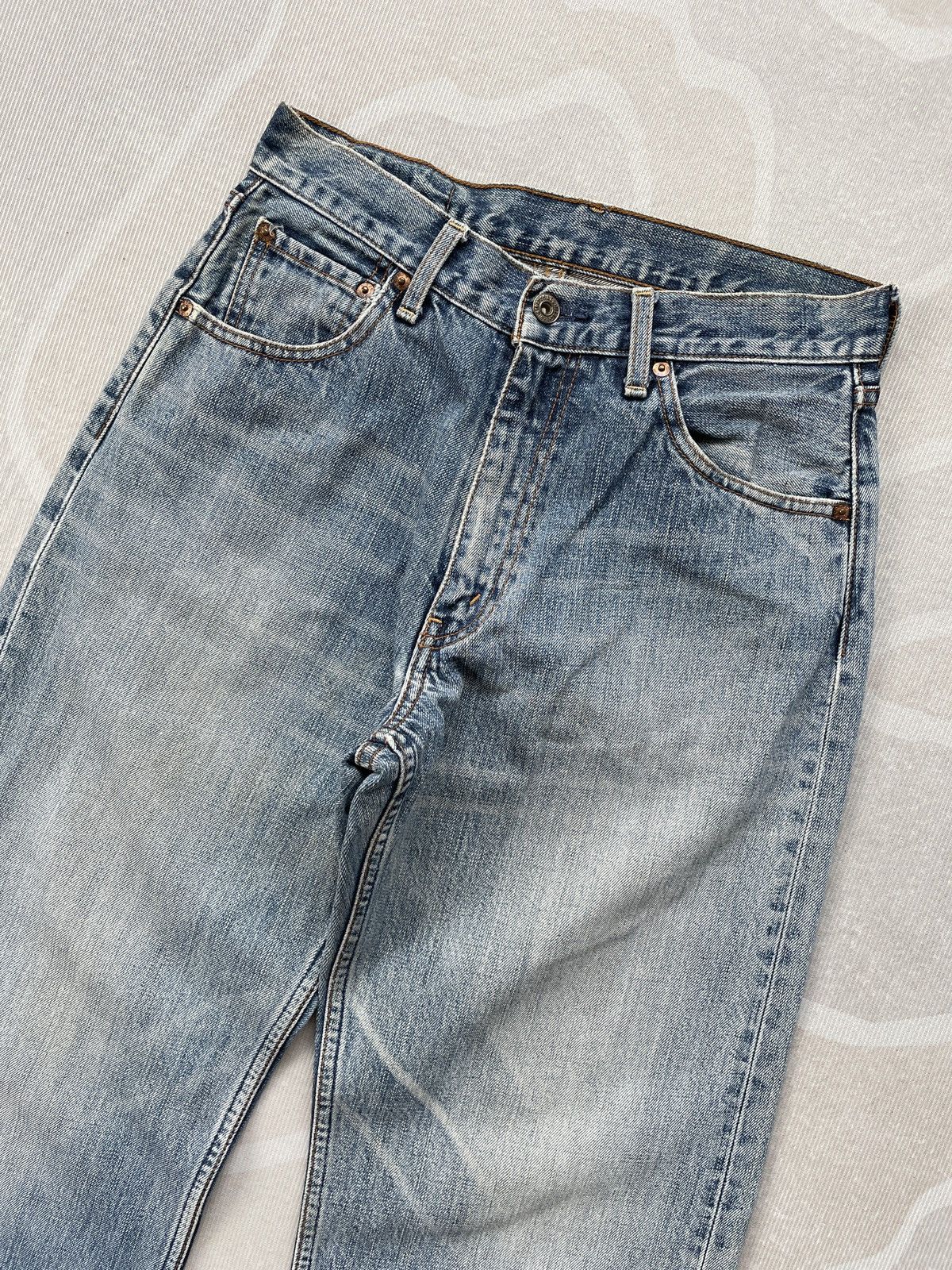 If Six Was Nine Levis 504 Straight Jeans (LG150) Size US 27 - 3 Thumbnail