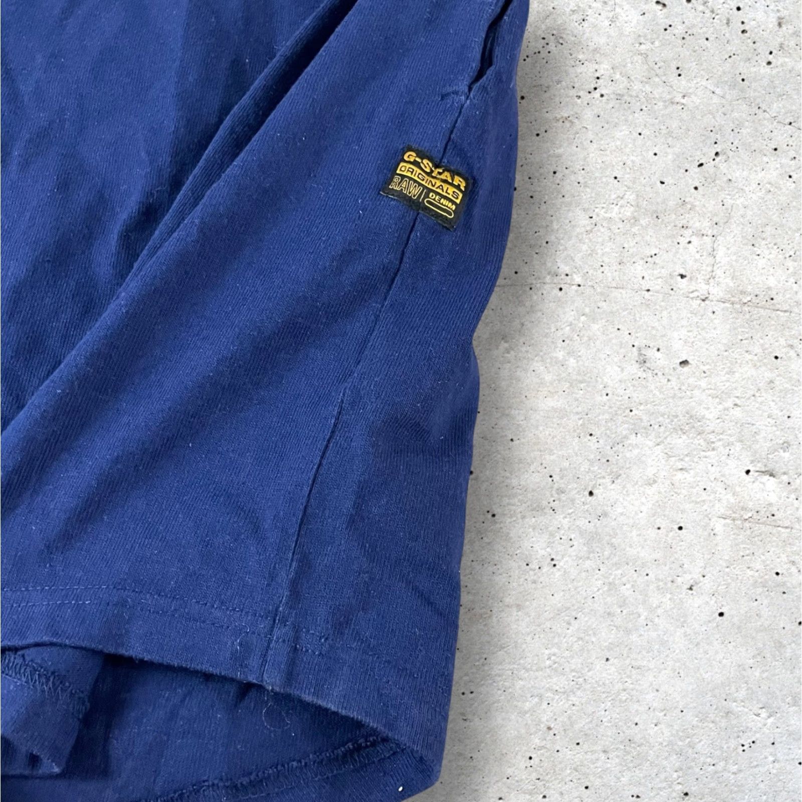 G-Star G-STAR RAW Sweatshirt Dress Women’s M Hooded Blue Drawstring F123 Size M / US 6-8 / IT 42-44 - 5 Thumbnail