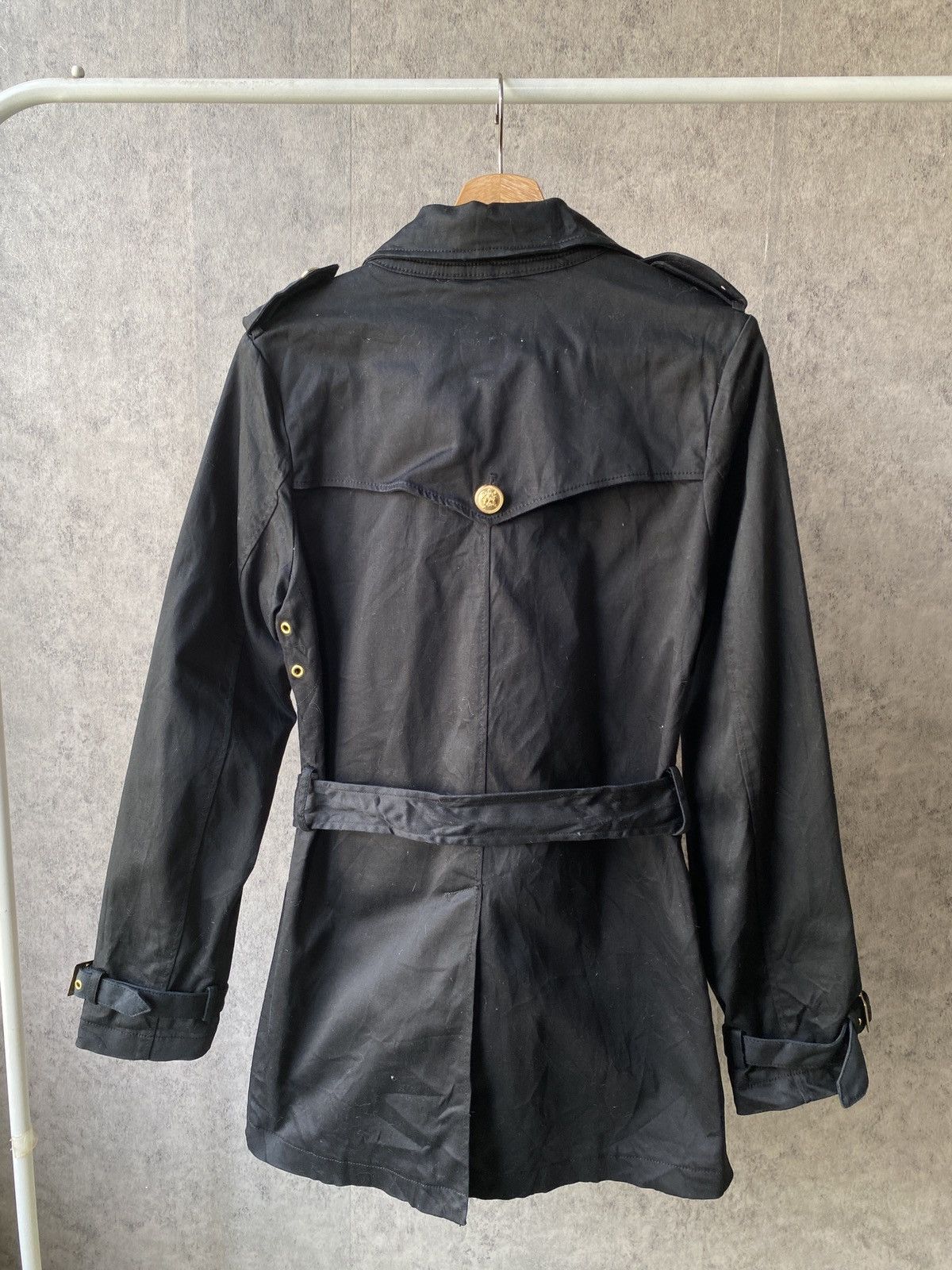 Japanese Brand × Vanquish Vanquish Japan Gothic Punk Style Trench Coat Size US S / EU 44-46 / 1 - 2 Thumbnail
