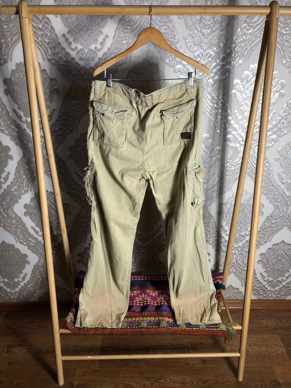 Alpha Industries × Japanese Brand × Vintage Vintage Alpha Industries Cargo Y2K Pants Multi Pocket Rare Size US 38 / EU 54 - 11 Thumbnail